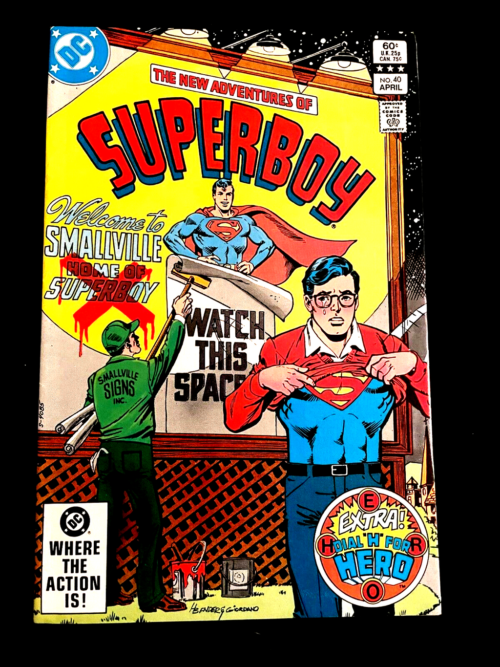 The New Adventures of Superboy #40 1983 - HIGH GRADE