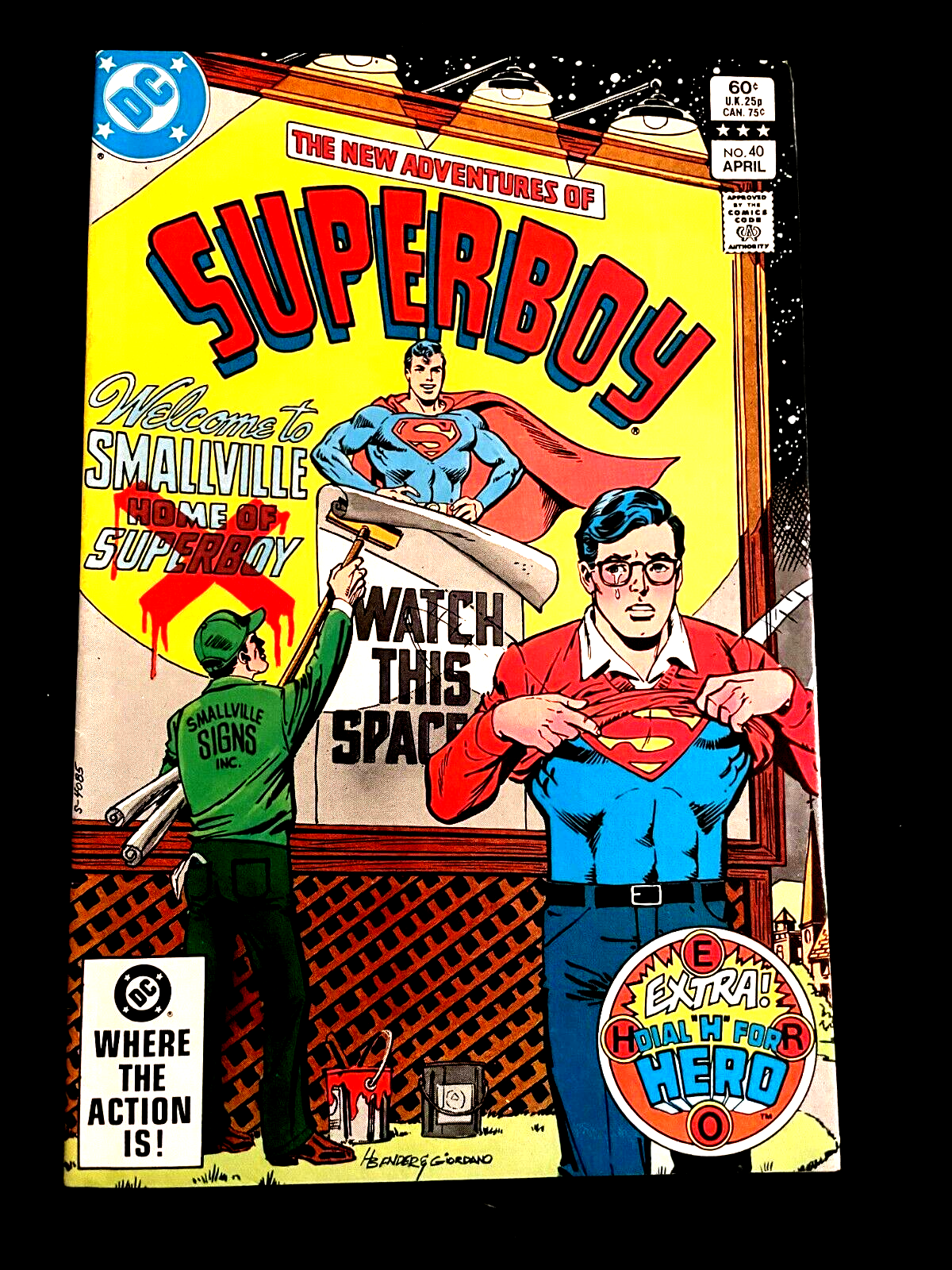 The New Adventures of Superboy #40 1983 - HIGH GRADE
