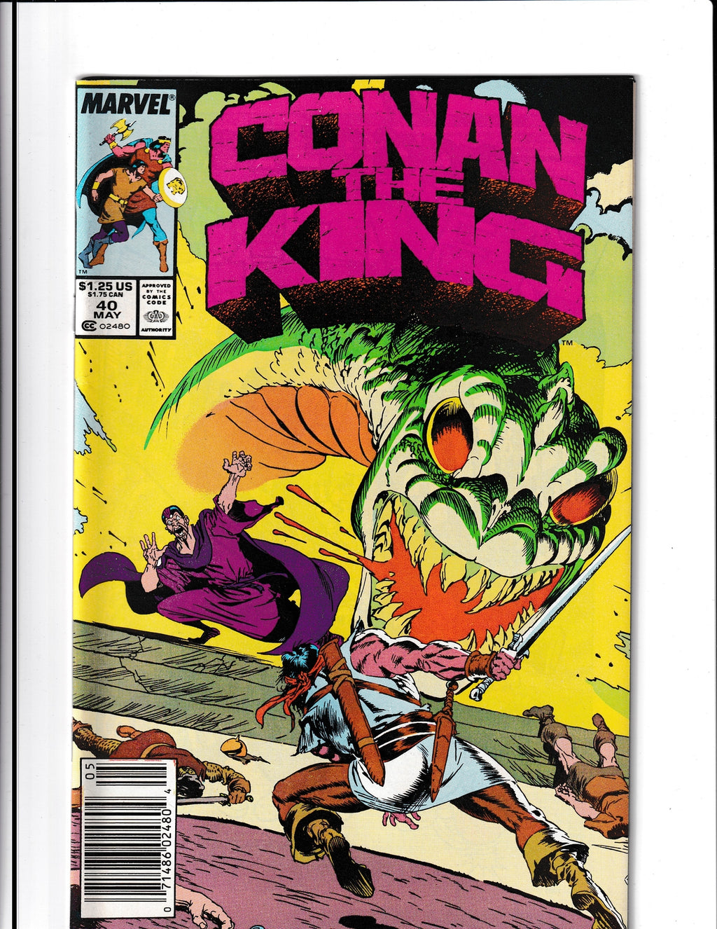 Conan the King #40 (1987) Marvel Comics