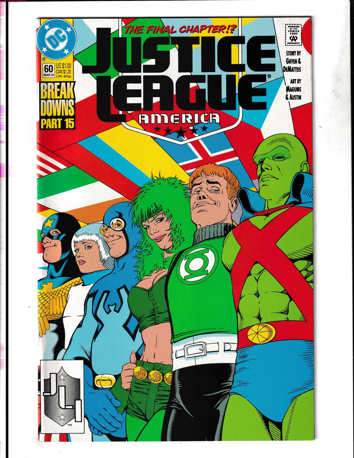 Justice League America #60 (1992) DC Comics