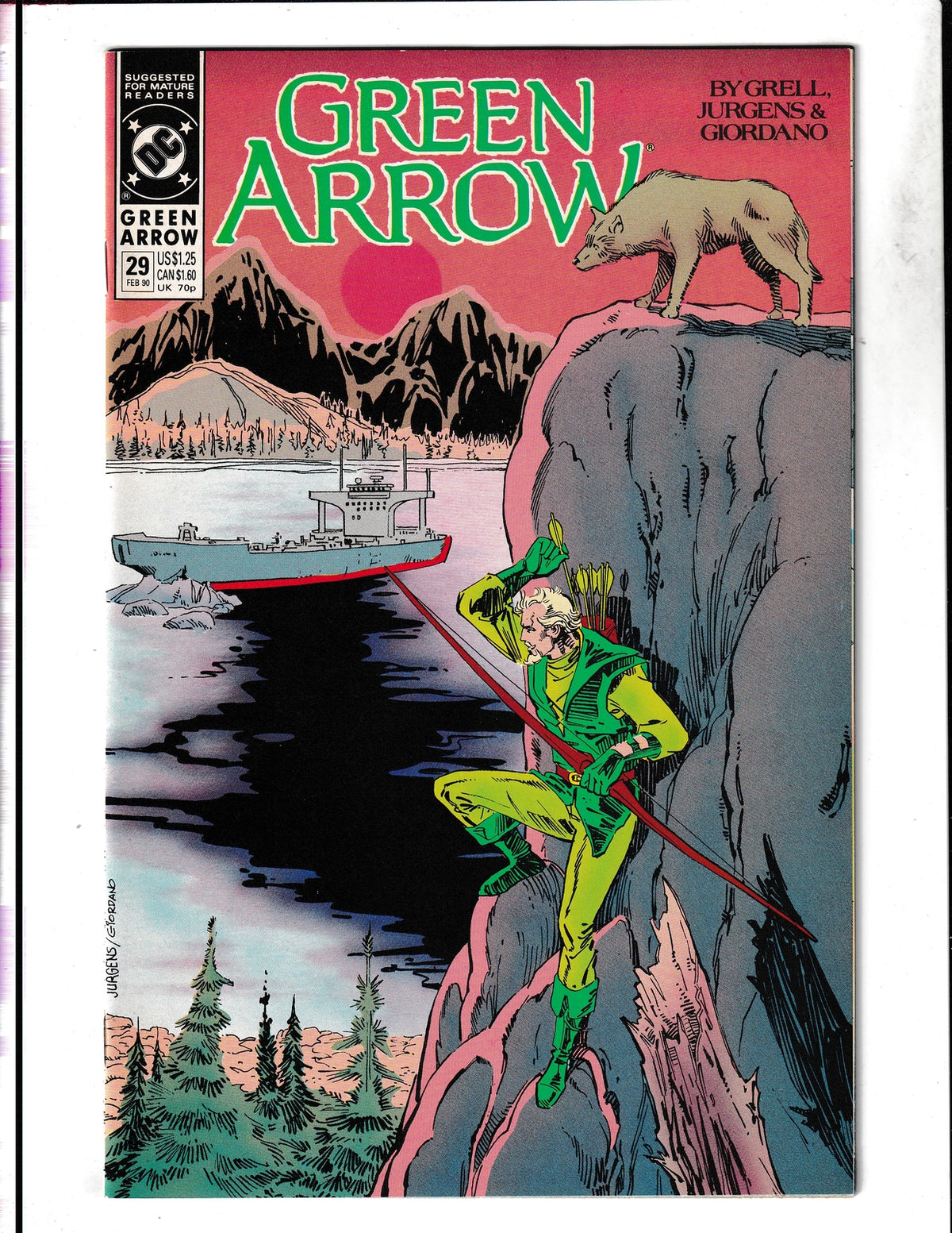 Green Arrow #29 (1990) DC Comics