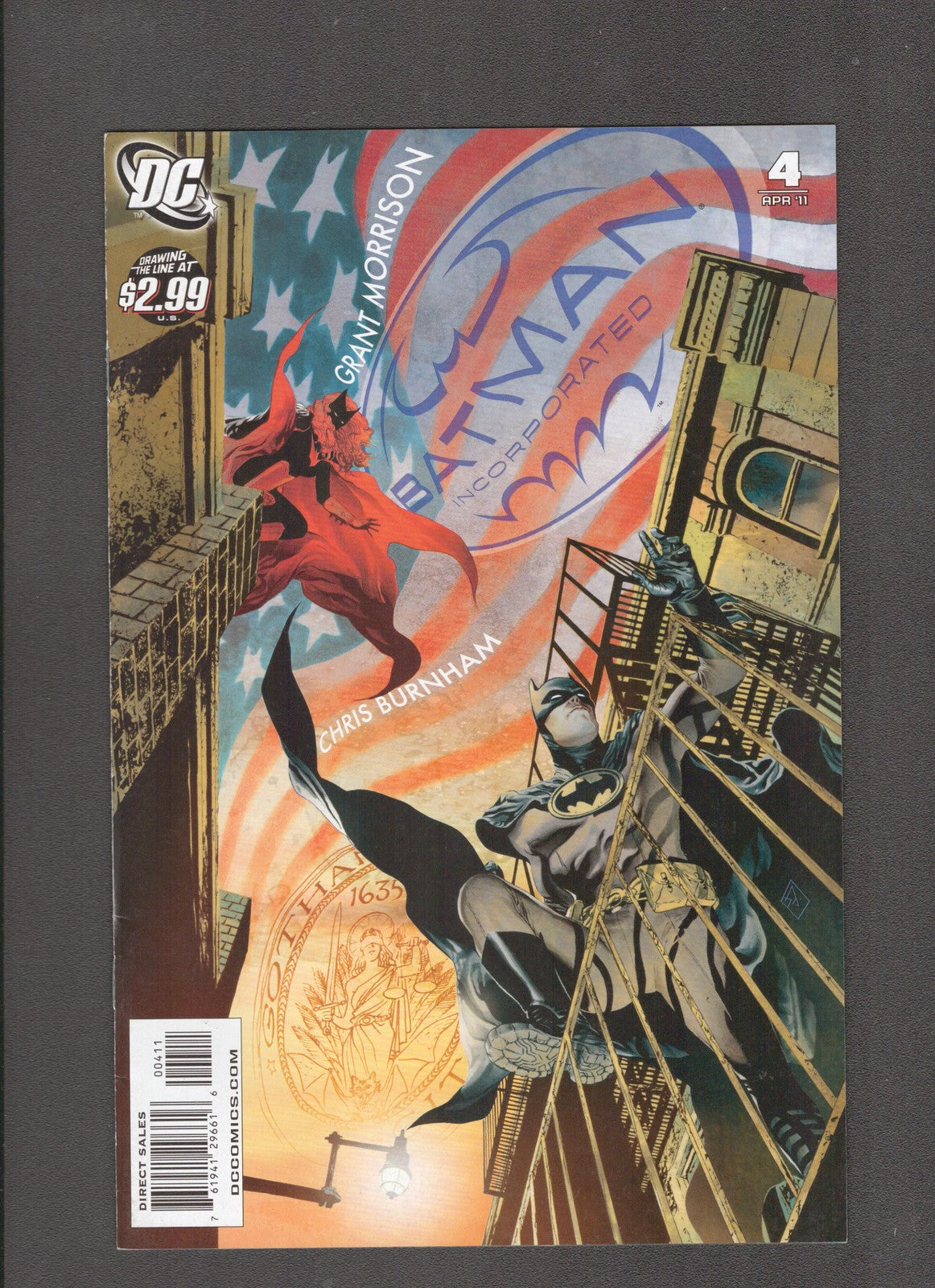 Batman Incorporated #4 (2011) Grant Morrison DC Comics