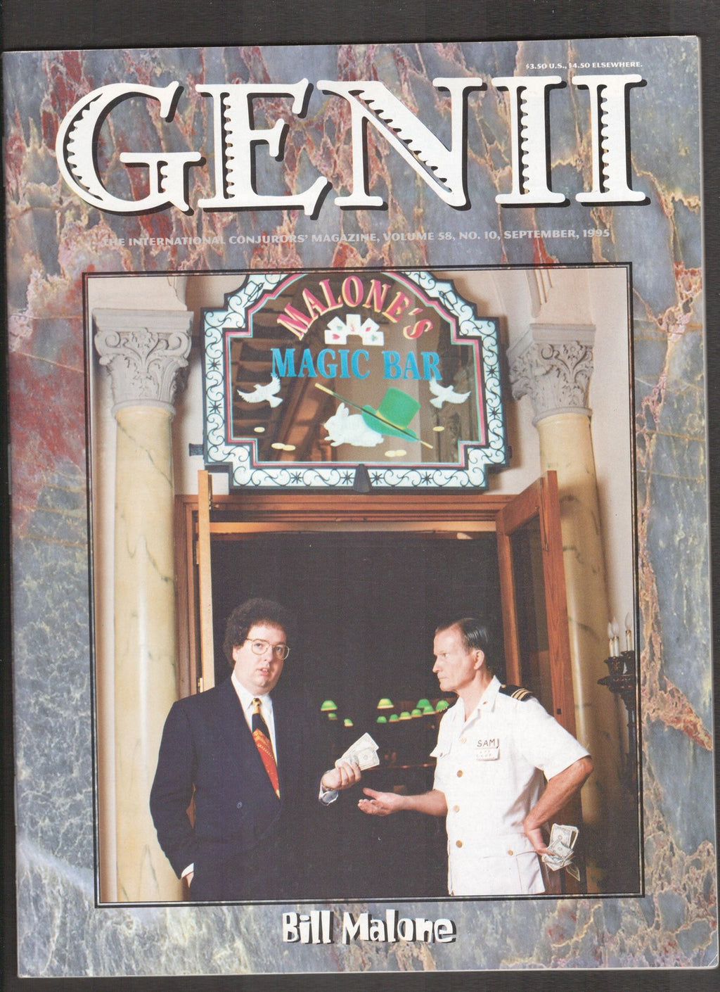 Genii #10 (1995) Magician's Magazine Genii Comics