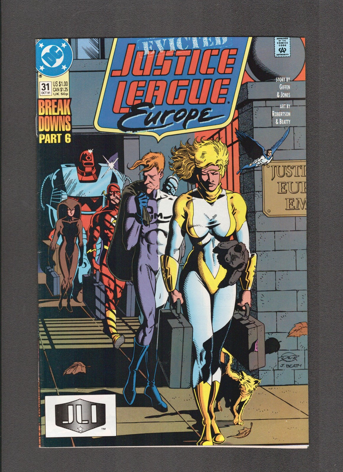 Justice League Europe #31 (1991) Break Downs Part 6 DC Comics
