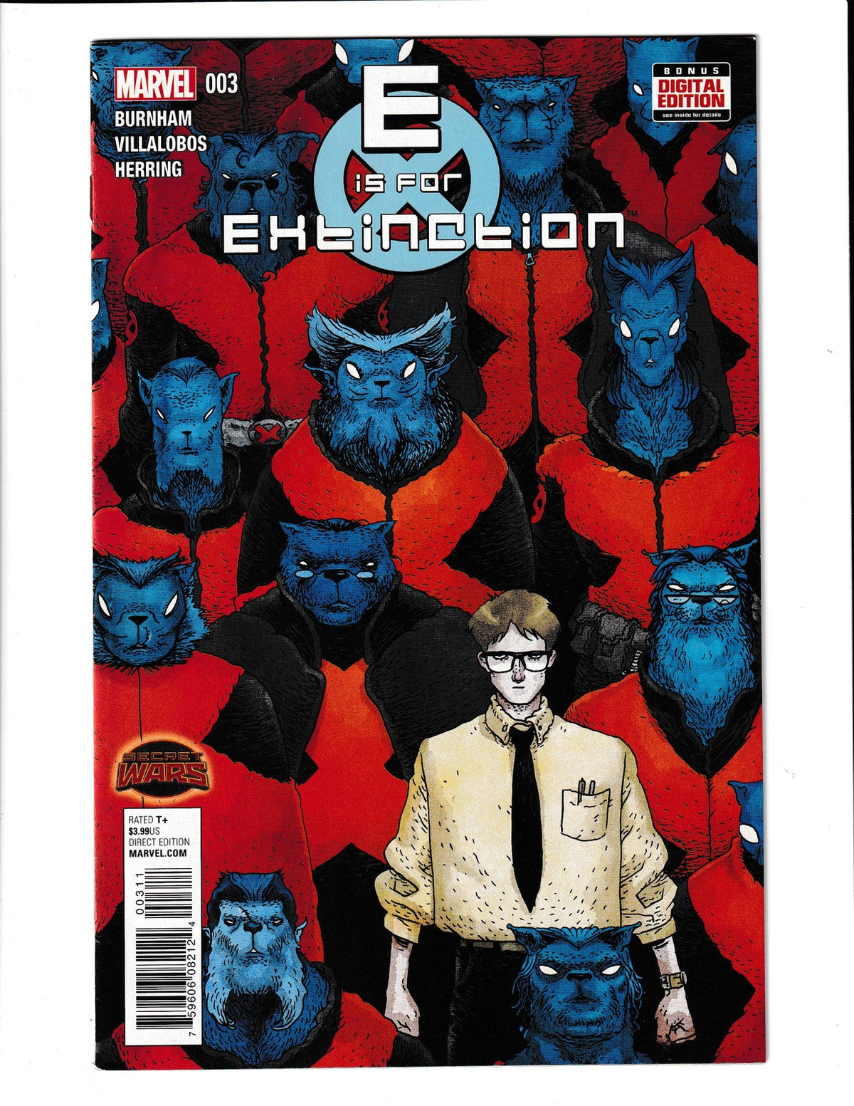 E is for Extinction #3 (2015) Secret War Warzones Tie-In Marvel Comics