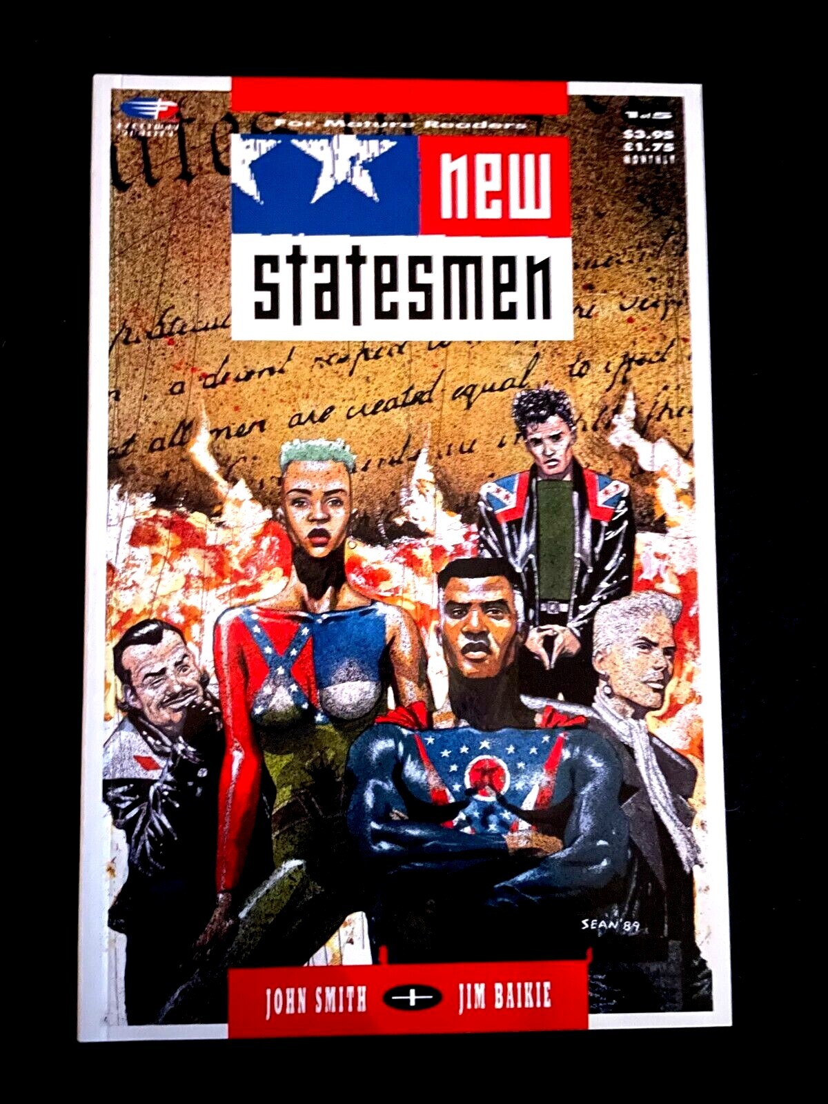 New Statesmen #1 1989  - HIGHER GRADE
