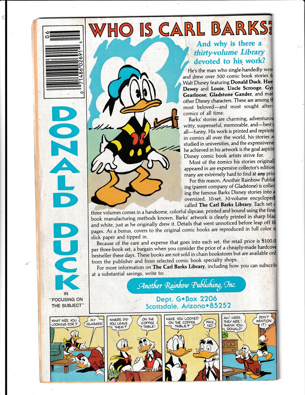 Mickey Mouse #227 (1987) Gladstone Comics