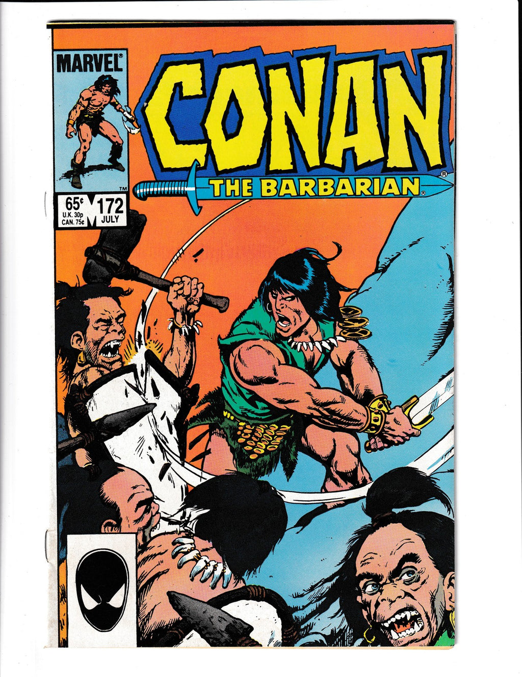 Conan the Barbarian #172 (1985) Buscema Marvel Comics