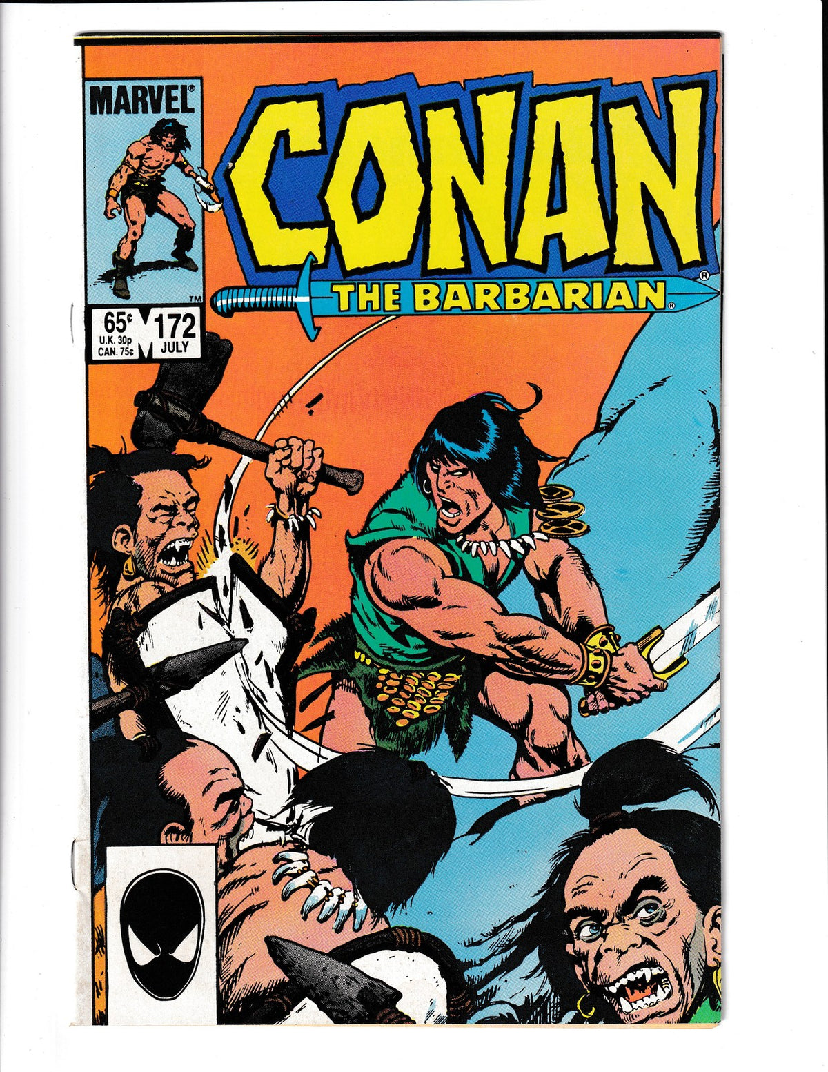 Conan the Barbarian #172 (1985) Buscema Marvel Comics