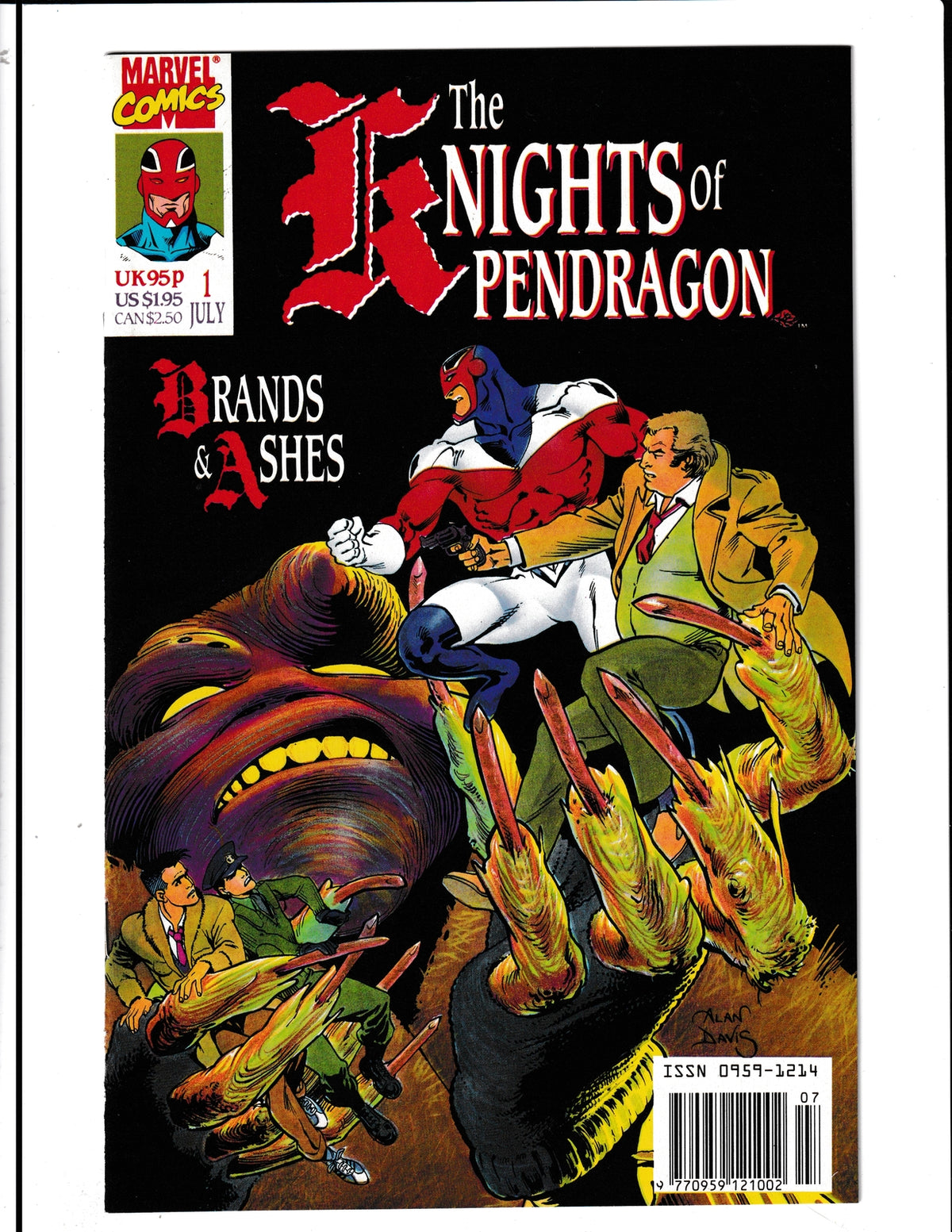 Knights of Pendragon #1 (1990) Marvel UK Comics