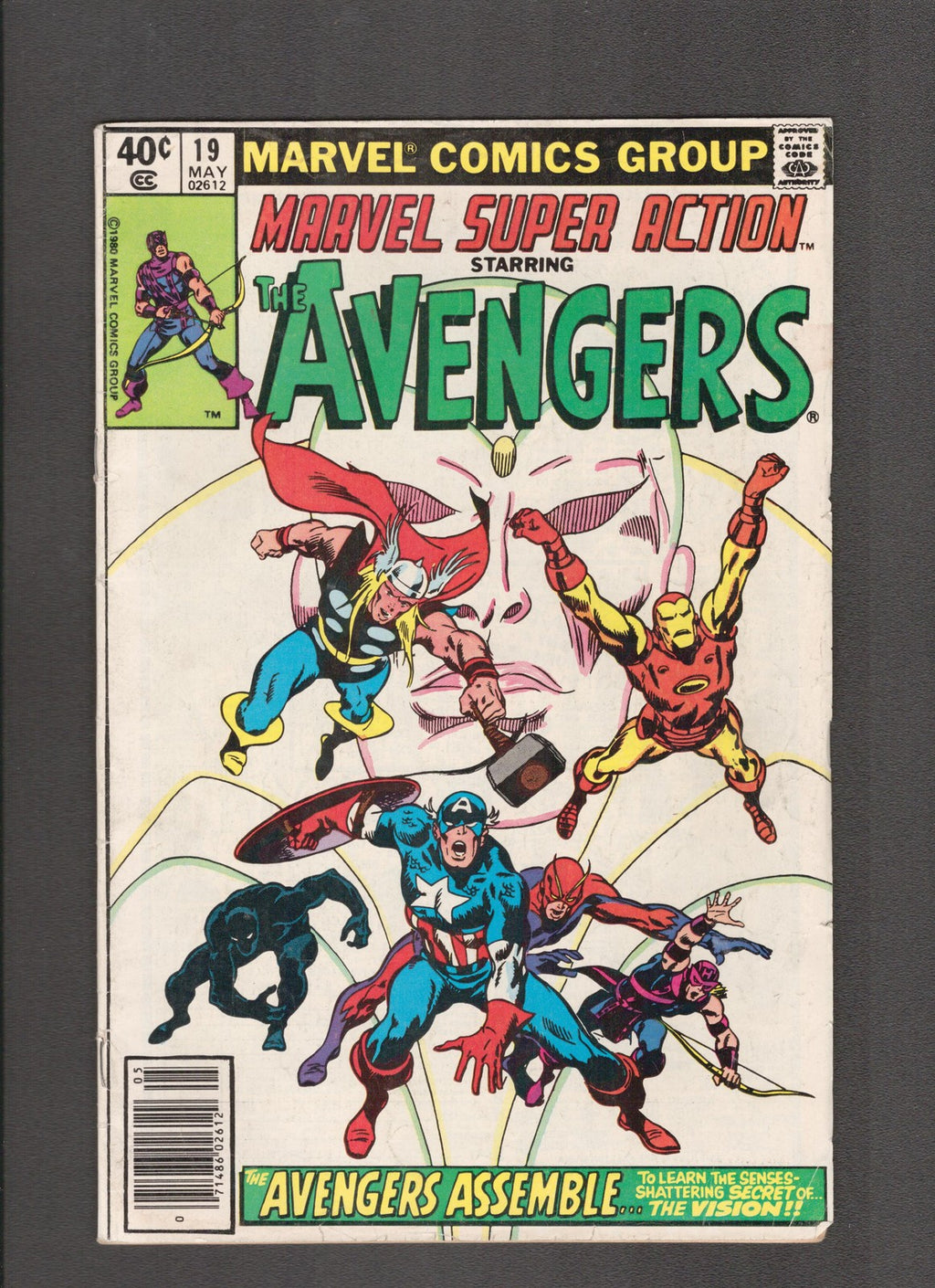 Marvel Super Action #19 (1980) John Buscema, Roy Thomas Marvel Comics
