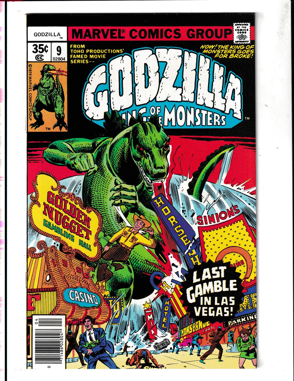 Godzilla #9 (1978) Herb Trimpe, Doug Moench Marvel Comics