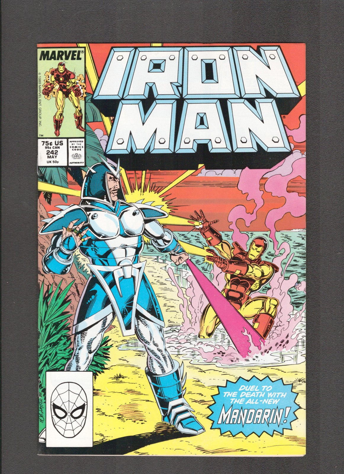 Iron Man #242 (1989) Janice Chiang - Bob Layton Marvel Comics