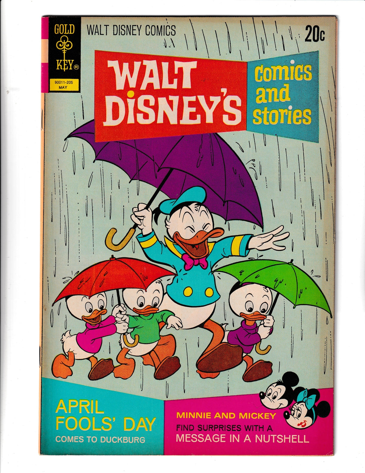 Walt Disney's Comics and Stories #380 (1972) Gold Key Comics