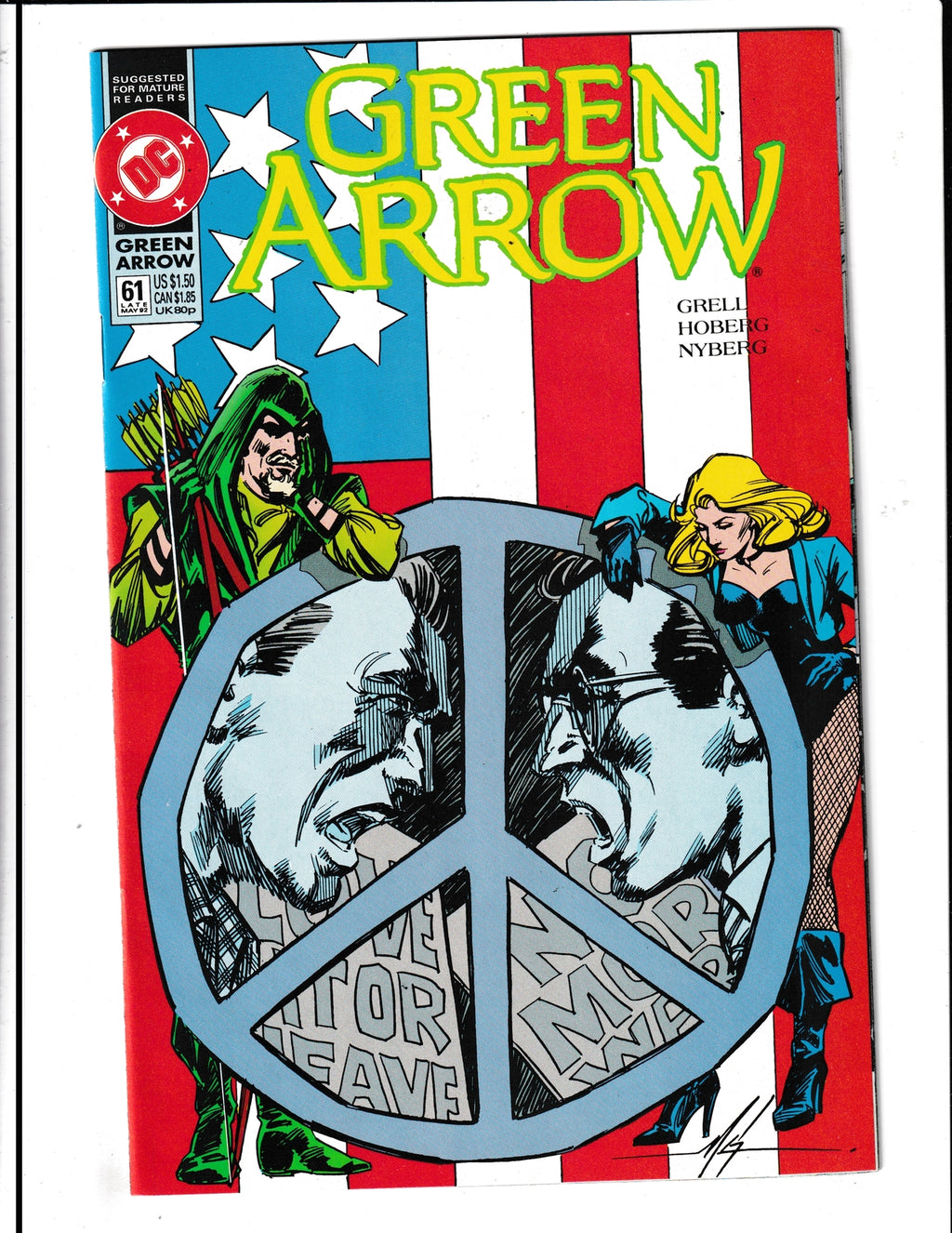 Green Arrow #61 (1992) HIGH GRADE Vol. 2 DC Comics
