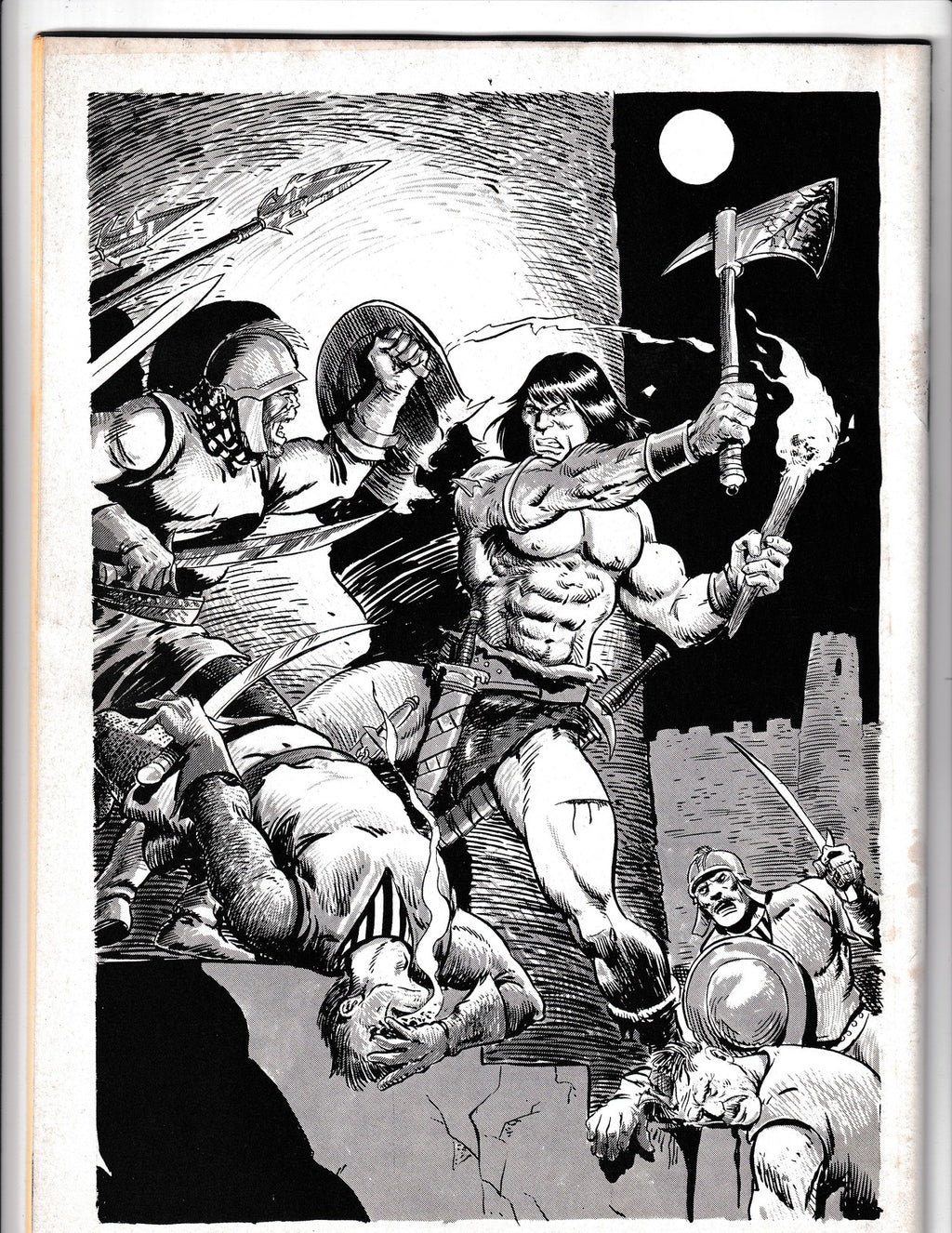 Savage Sword of Conan #133 (1987) the Barbarian Curtis Comics