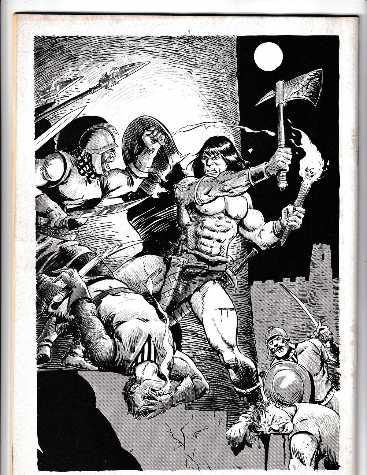 Savage Sword of Conan #133 (1987) the Barbarian Curtis Comics