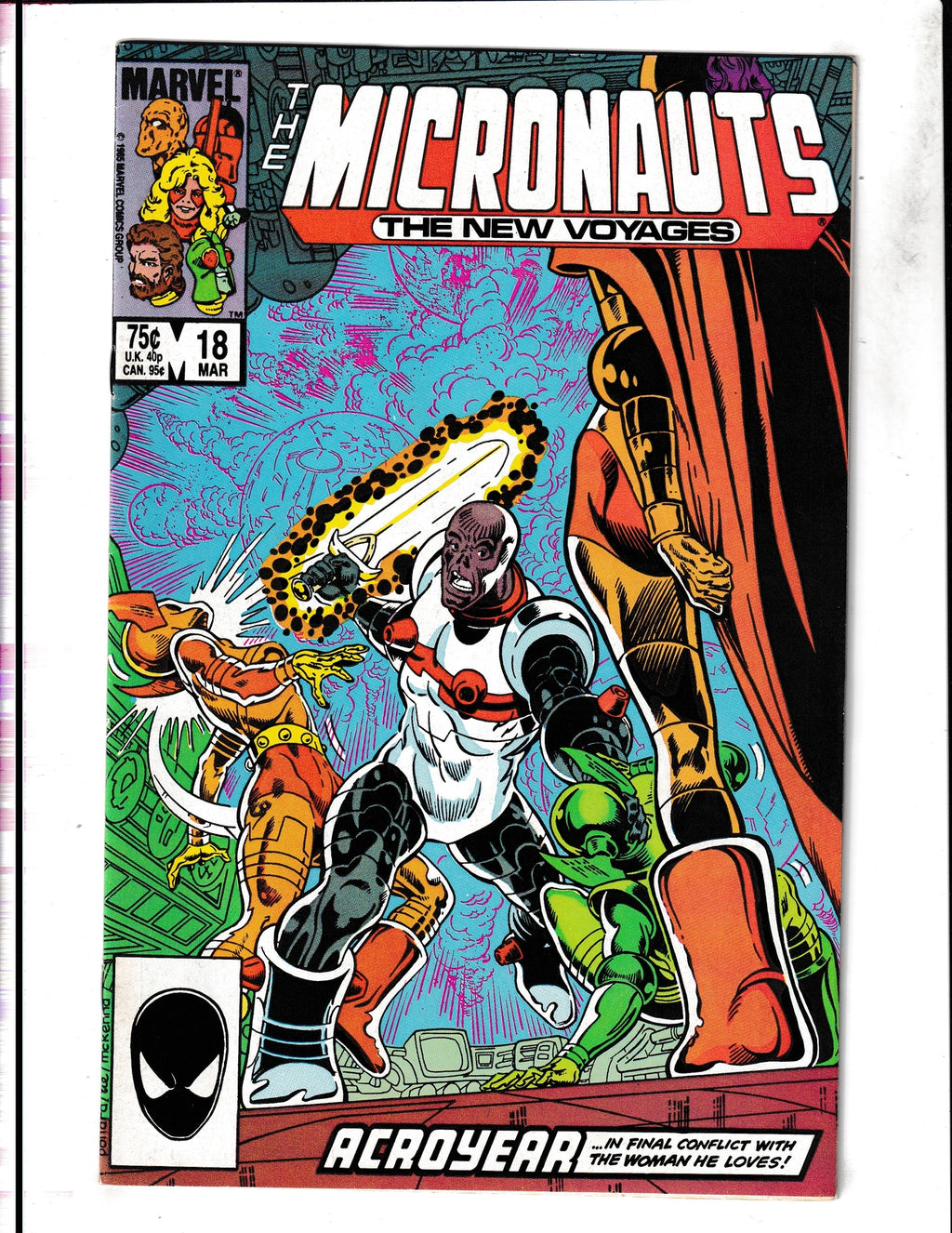 Micronauts #18 (1986) Marvel Comics