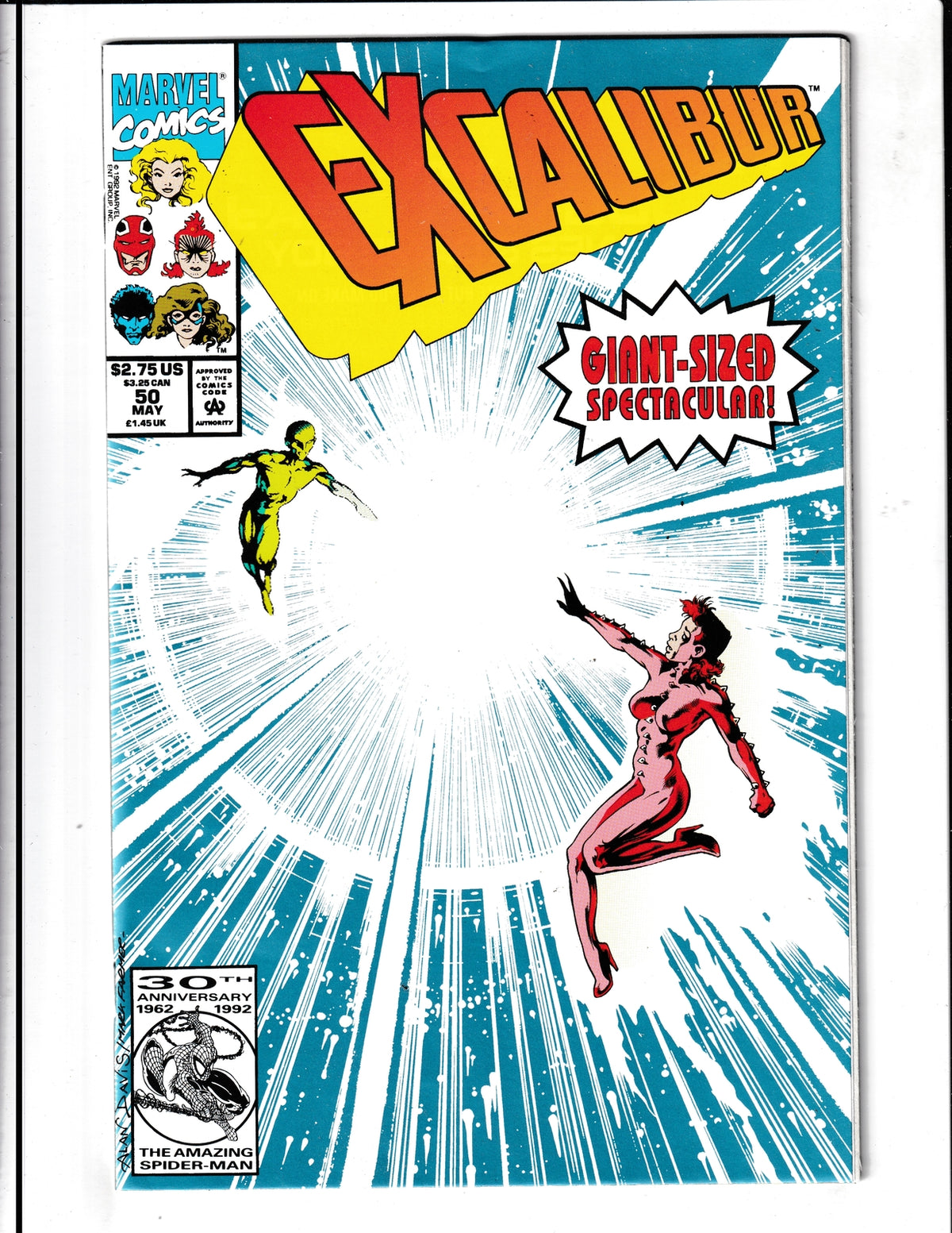 Excalibur #50 (1992) HIGH GRADE Marvel Comics
