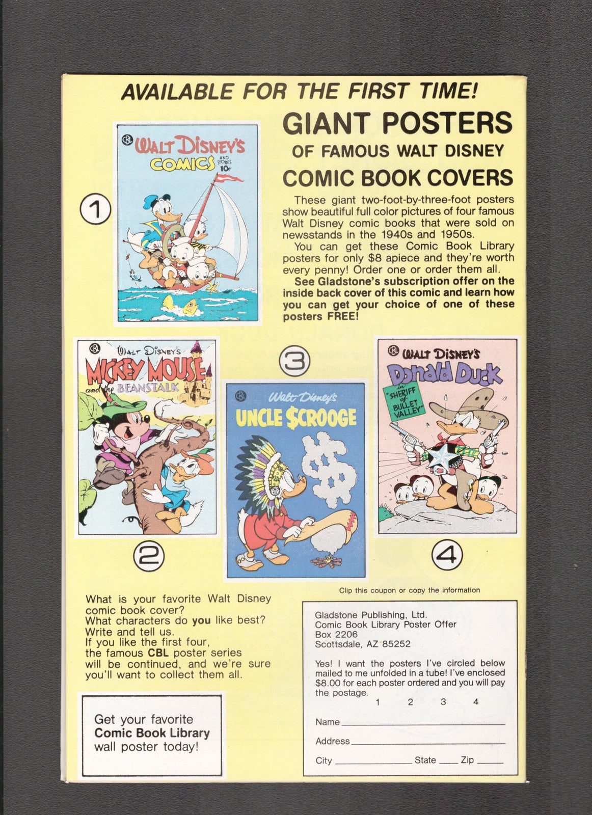 Donald Duck #248 (1986) Walt Disney's Gladstone Comics