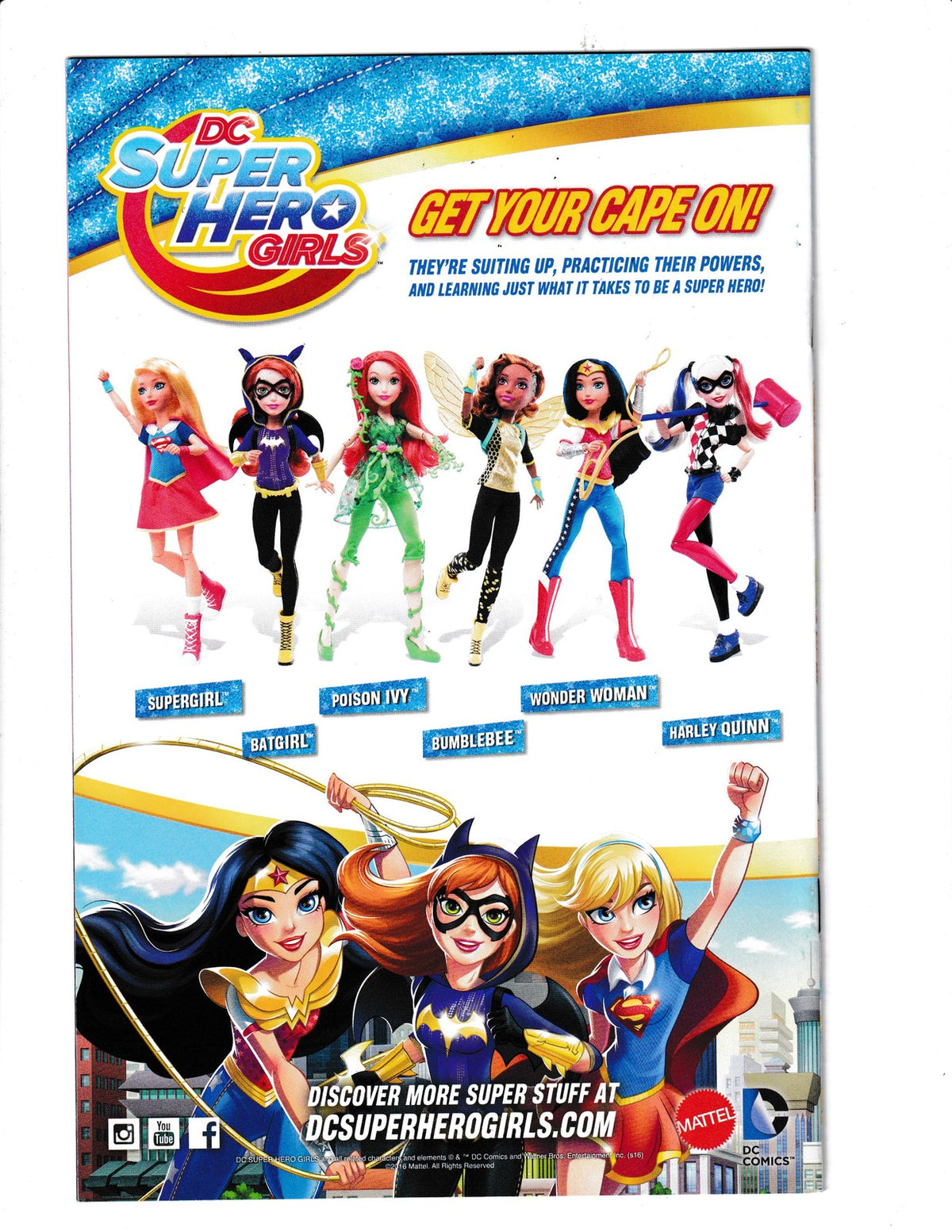 DC Superhero Girls #2016 (2016) Free Comic Book Day DC Comics