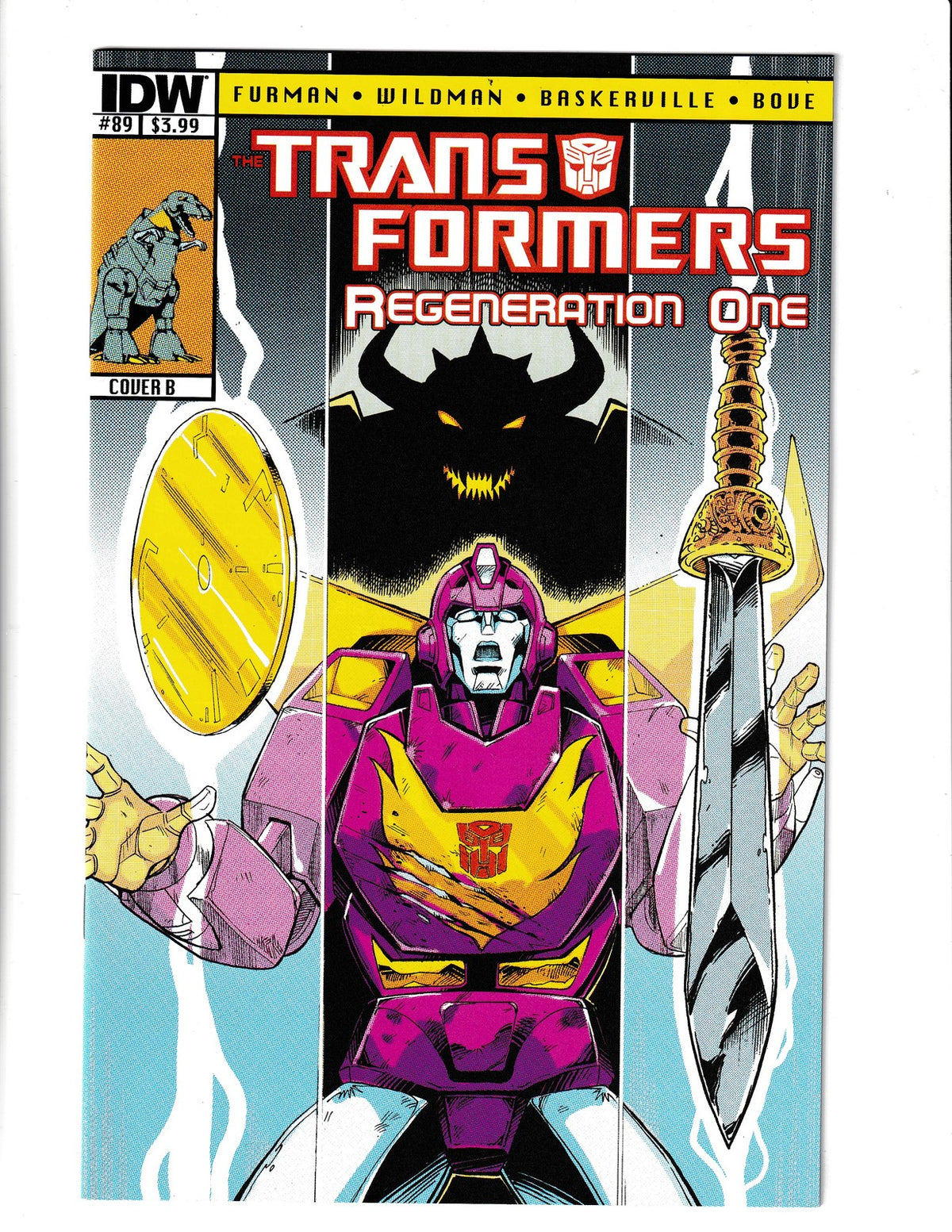 Transformers: Regeneration One #89b (2013) Cover B IDW Comics