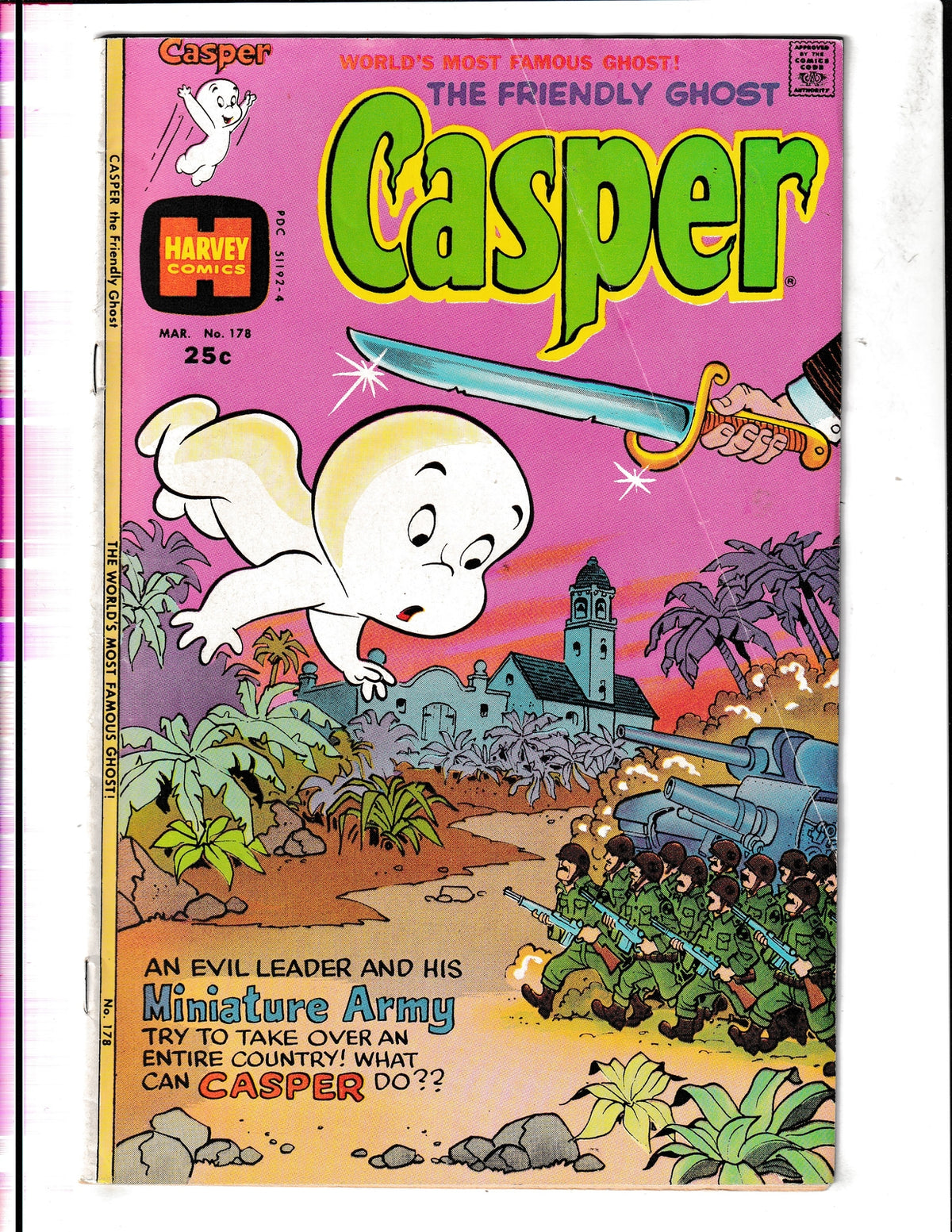 Friendly Ghost: Casper #178 (1975) Harvey Comics