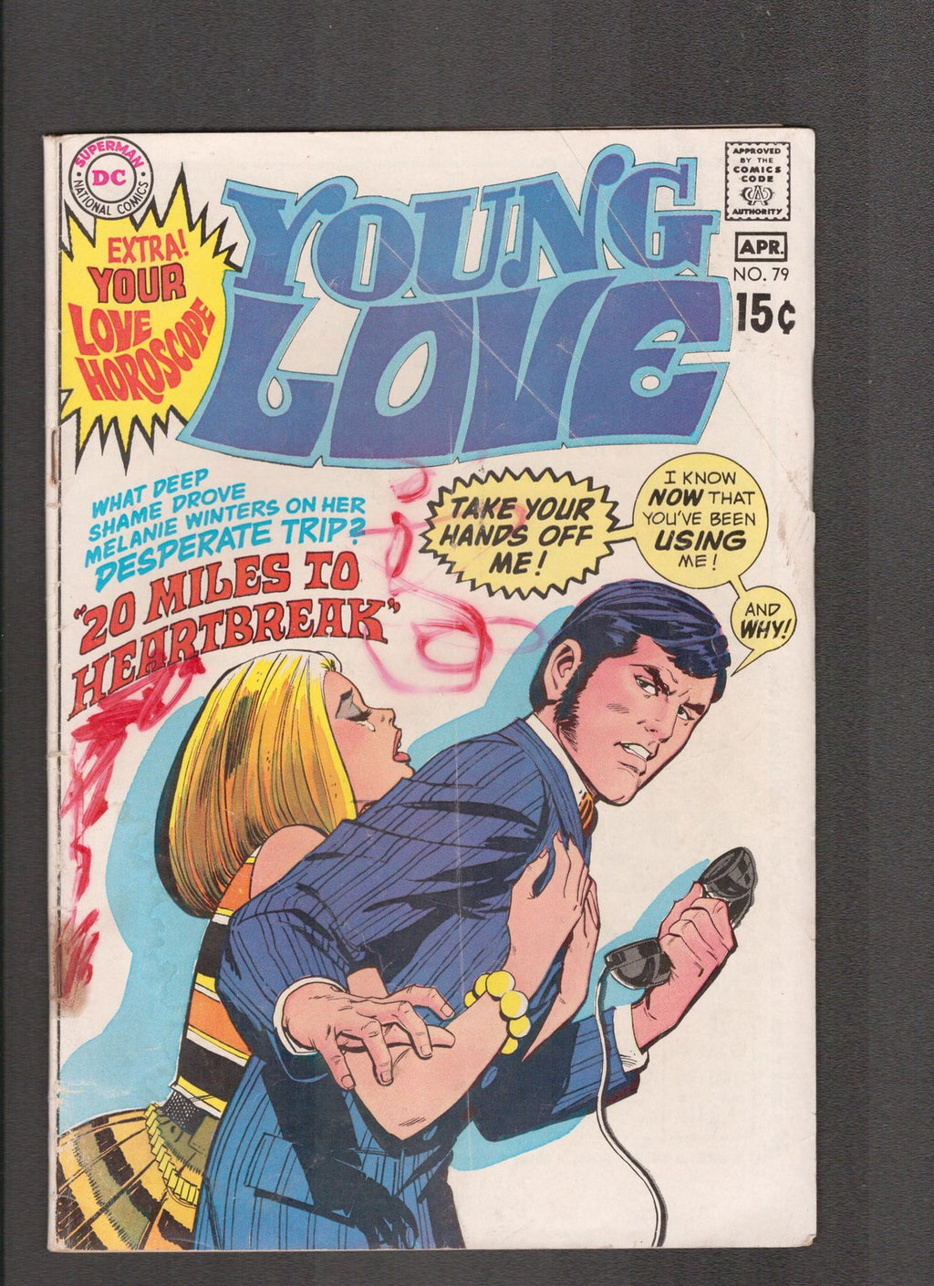 Young Love #79 (1970) LOW GRADE DC Comics