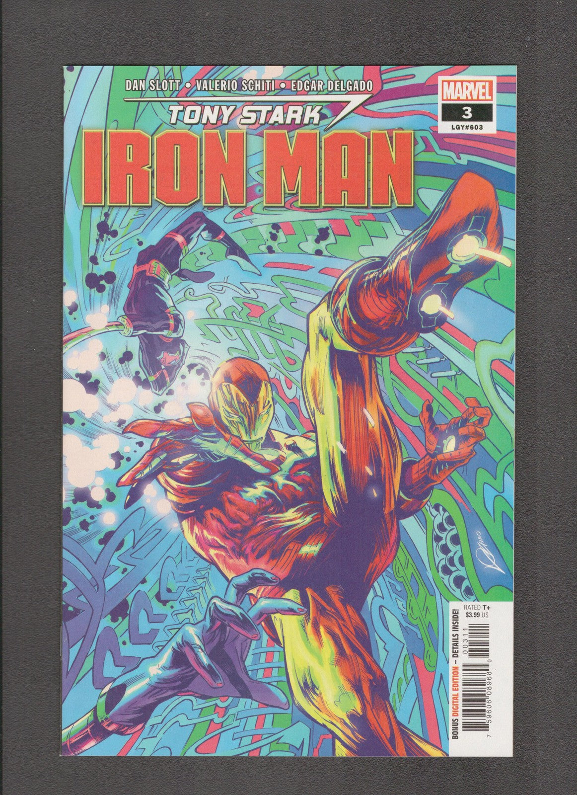 Tony Stark: Iron Man #3 (2018) Alexander Lozano Marvel Comics