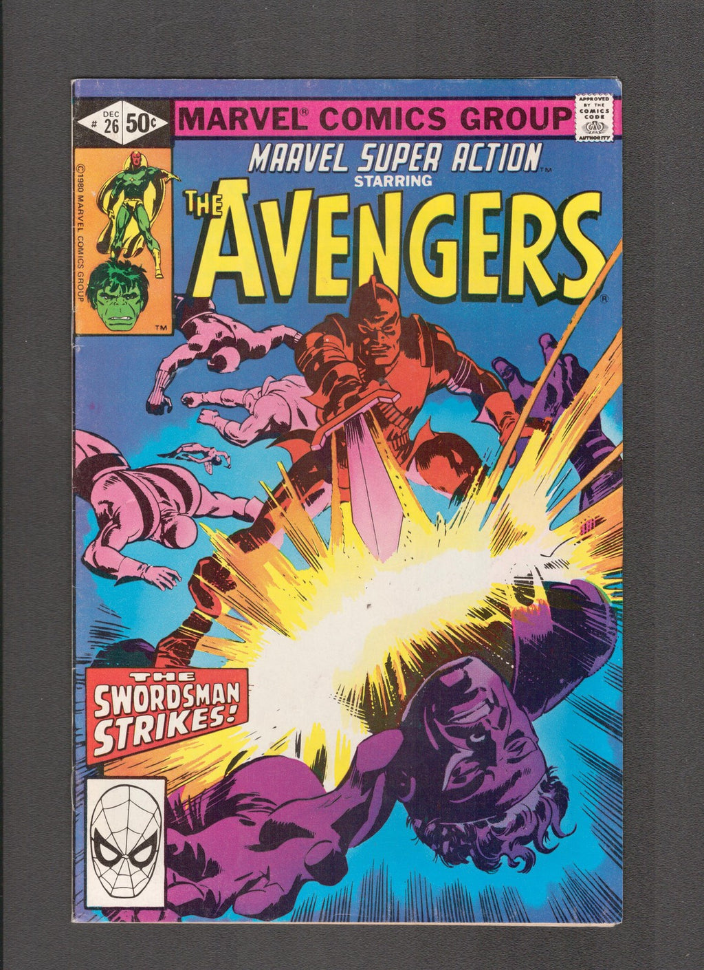 Marvel Super Action #26 (1980) Gene Colan - Stan Lee - Roy Thomas Marvel Comics