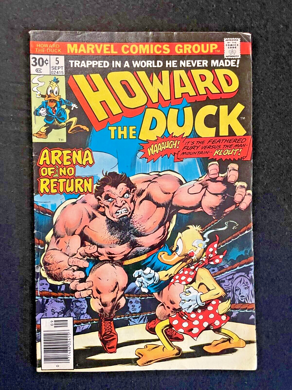 Howard the Duck #5 1976 -  Combined Shipping