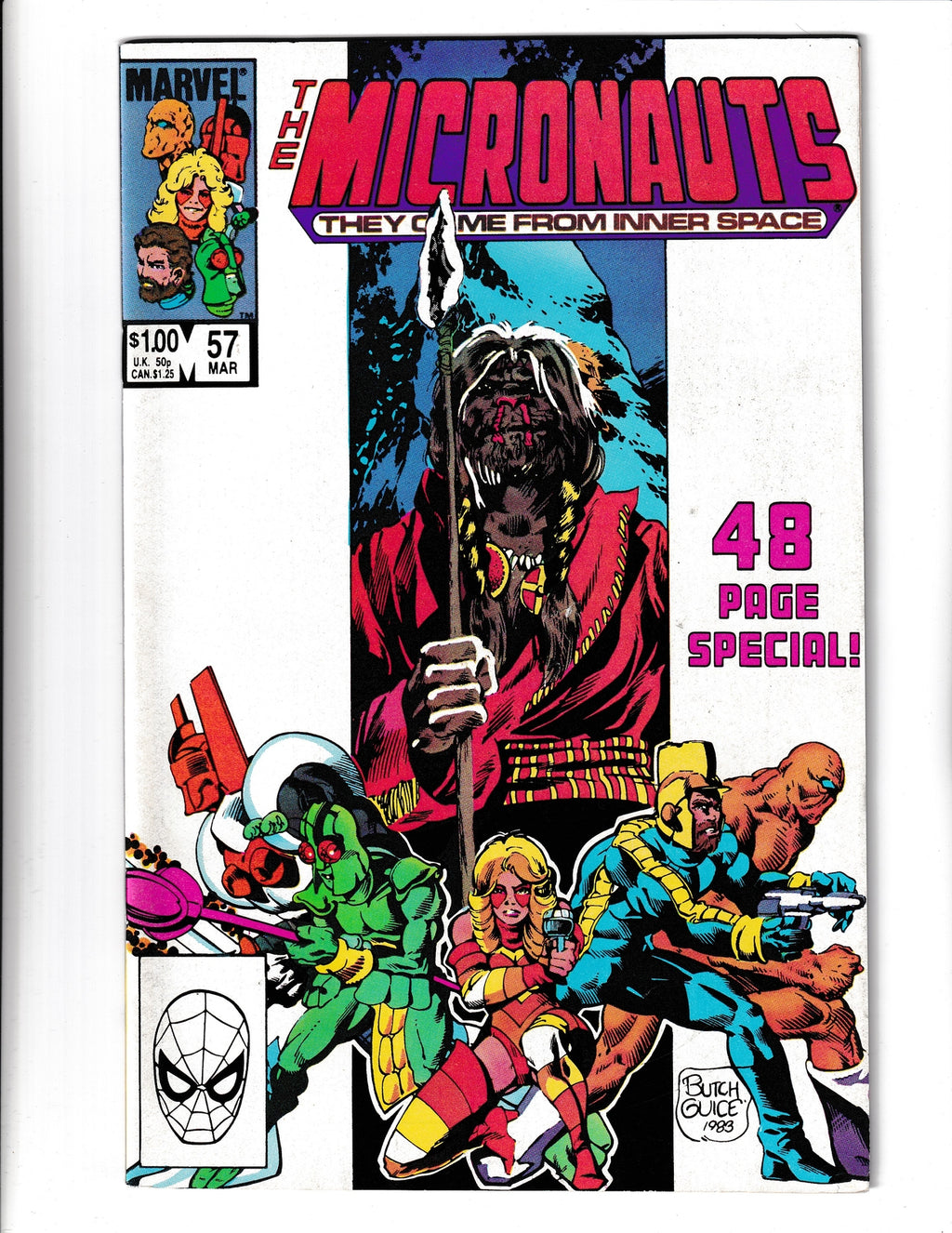 Micronauts #57 (1983) Marvel Comics