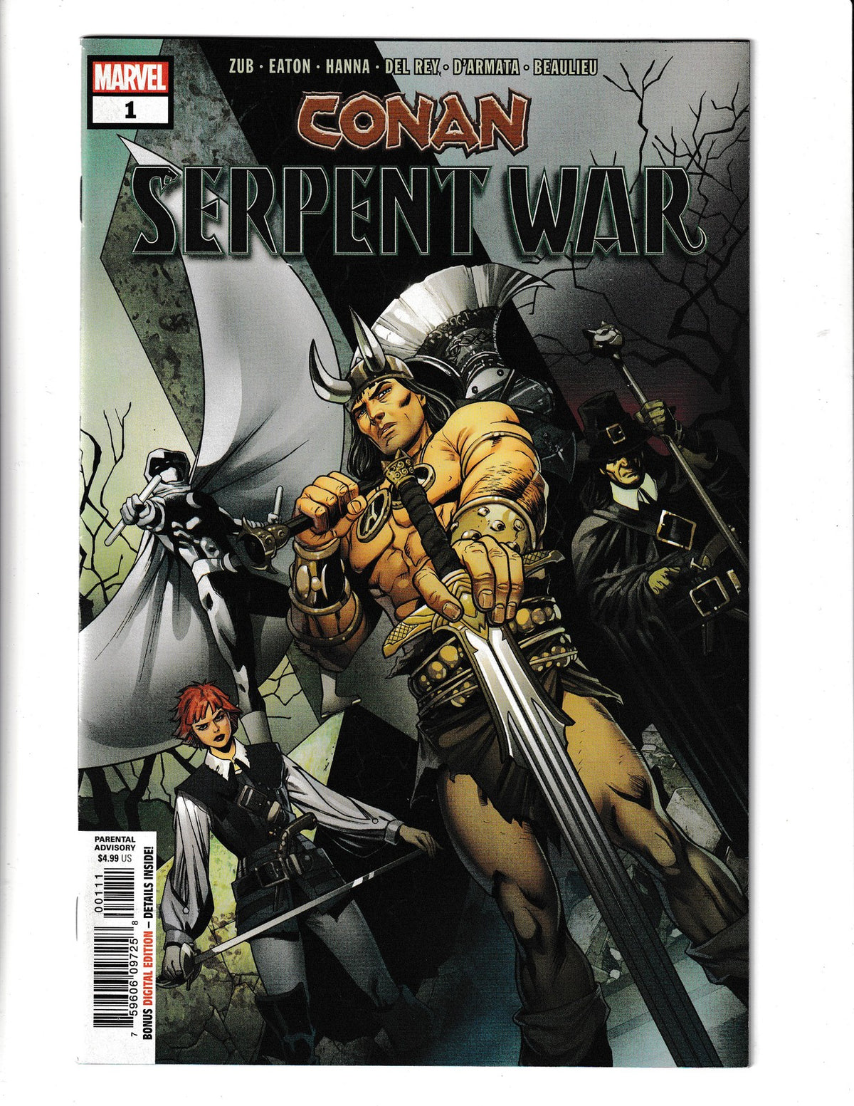 Conan: Serpent War #1 (2020) Carlos Pacheco Marvel Comics