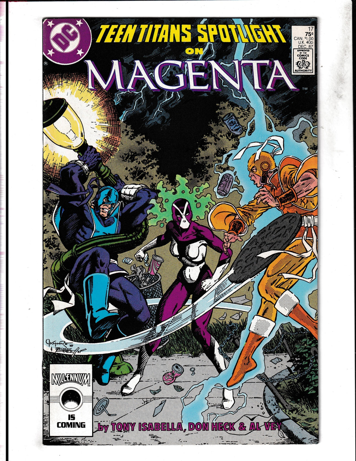 Teen Titans Spotlight #17 (1987) Magenta DC Comics
