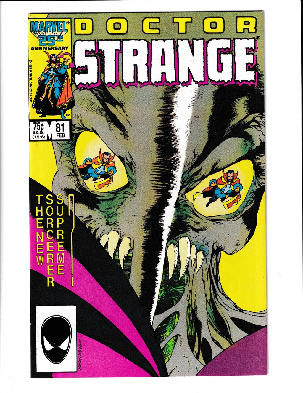 Doctor Strange #81 (1987) 1st Rintrah - Final Issue Marvel Comics