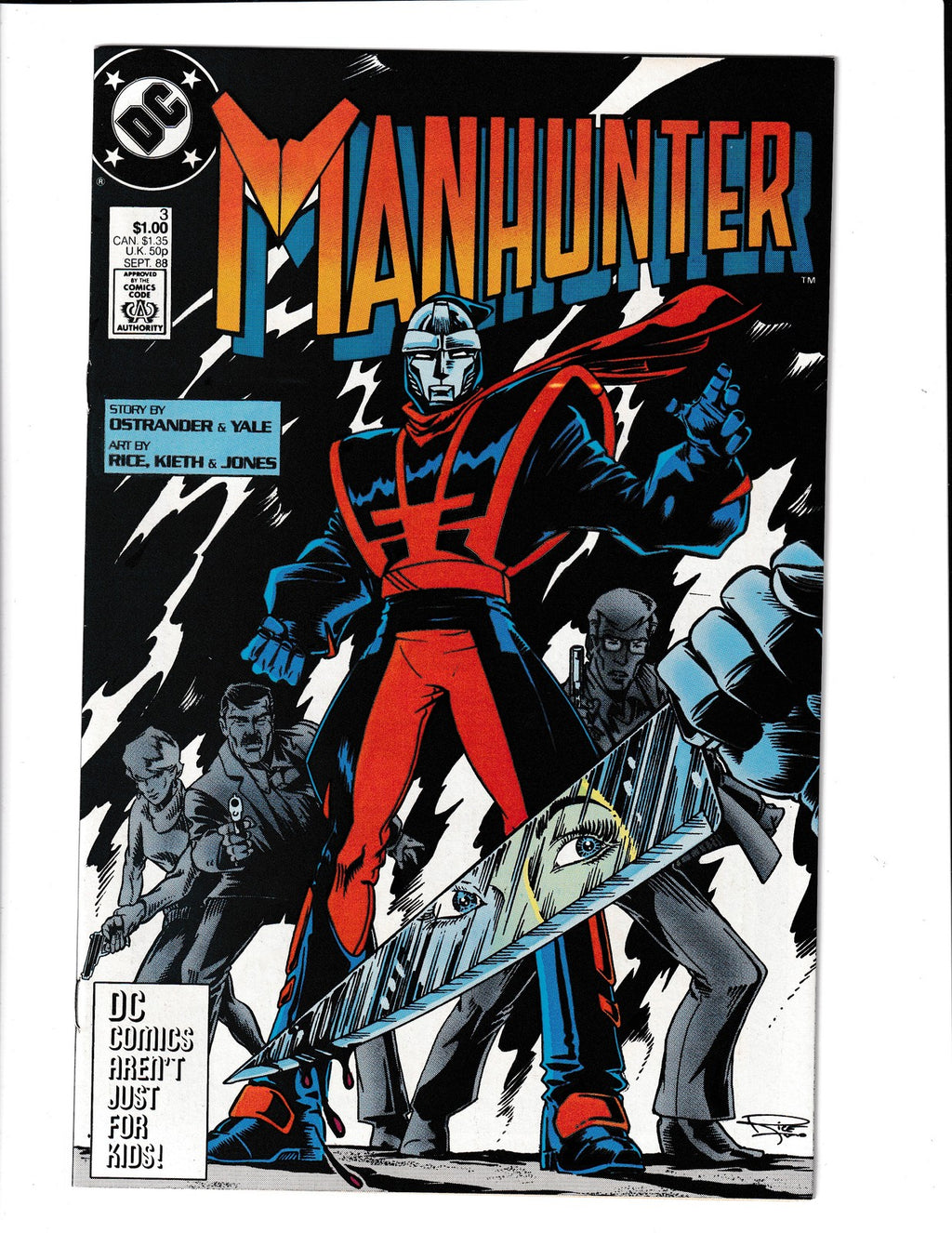 Manhunter #3 (1988) DC Comics SKU:3587