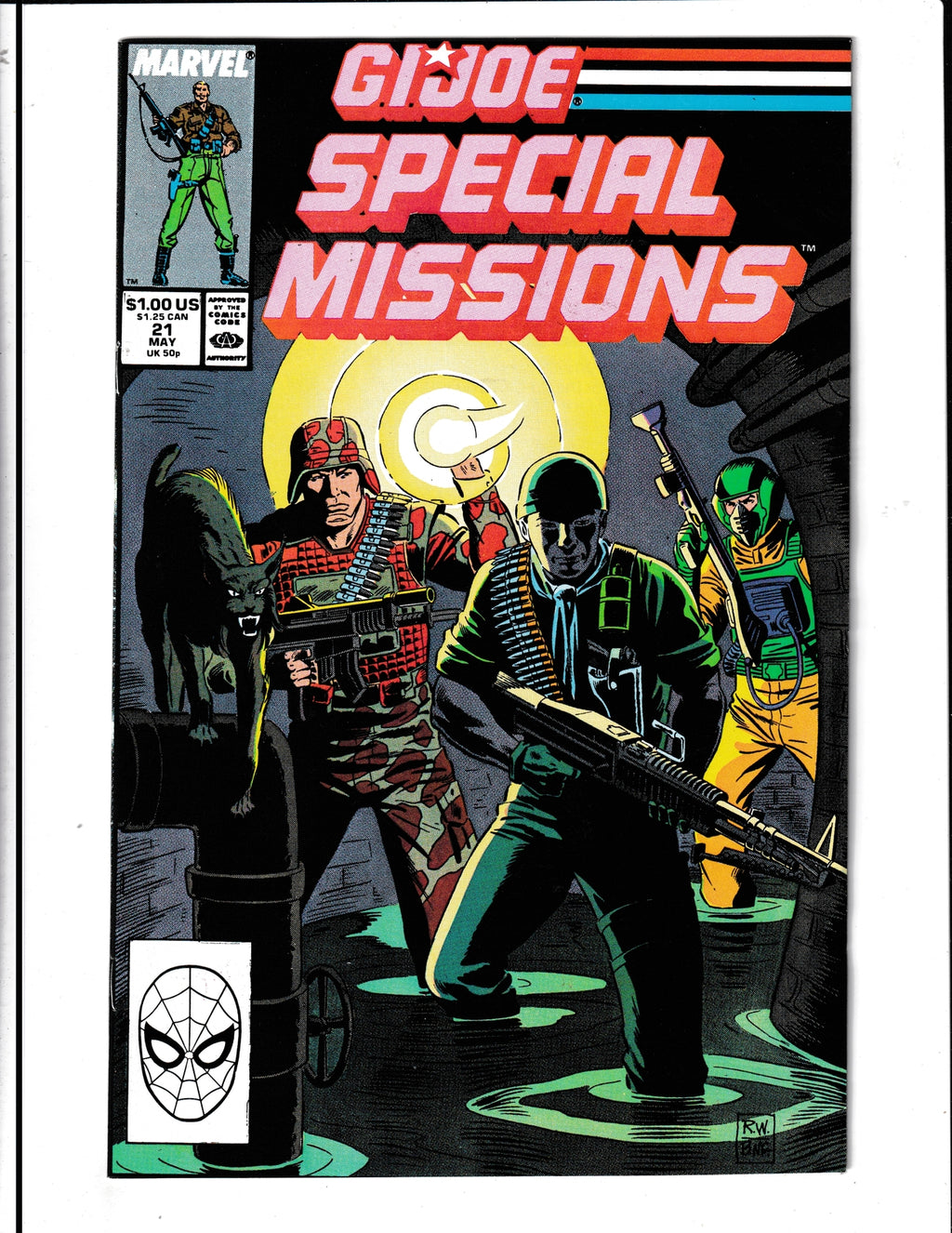 G.I. Joe: Special Missions #21 (1989) Low Print Marvel Comics