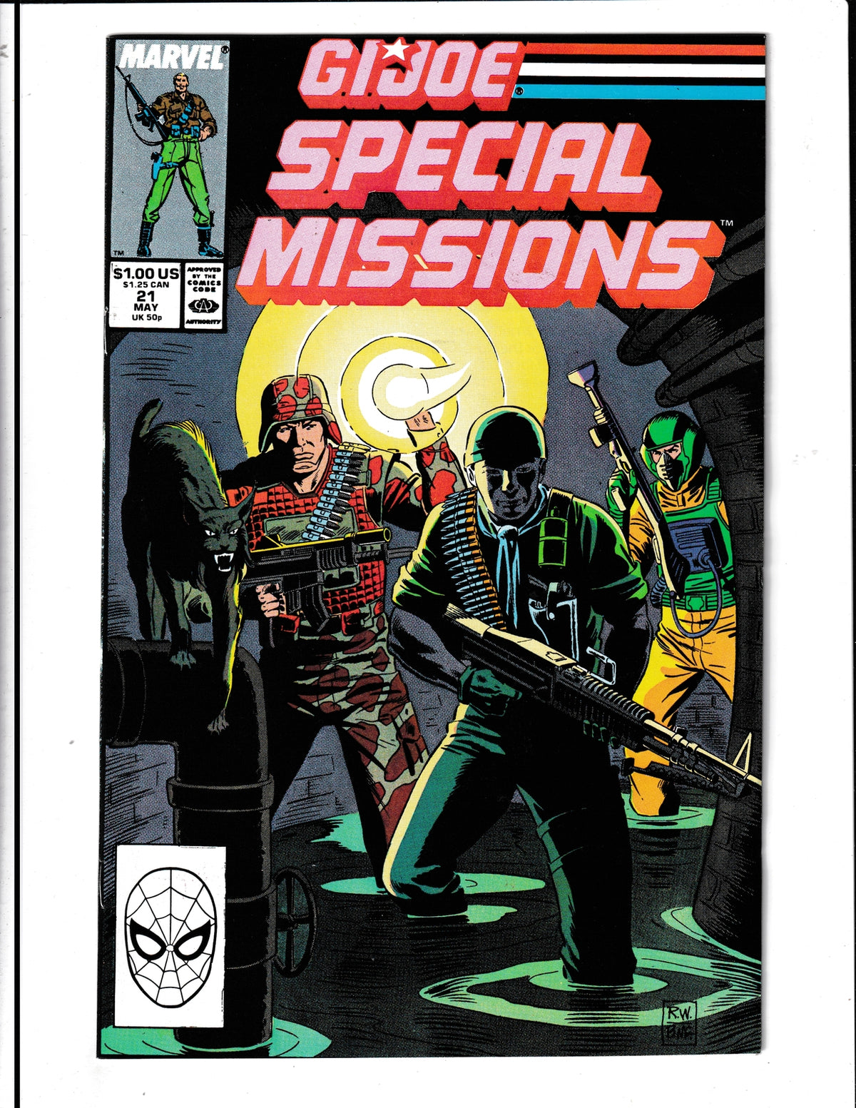 G.I. Joe: Special Missions #21 (1989) Low Print Marvel Comics