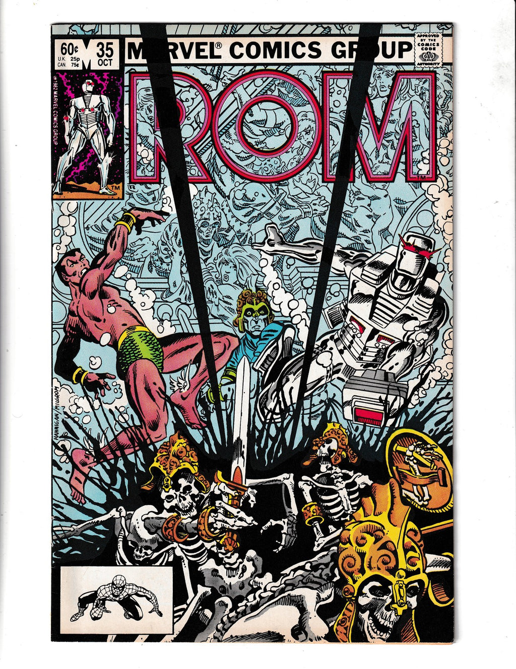 ROM #35 (1982) Marvel Comics SKU:3162