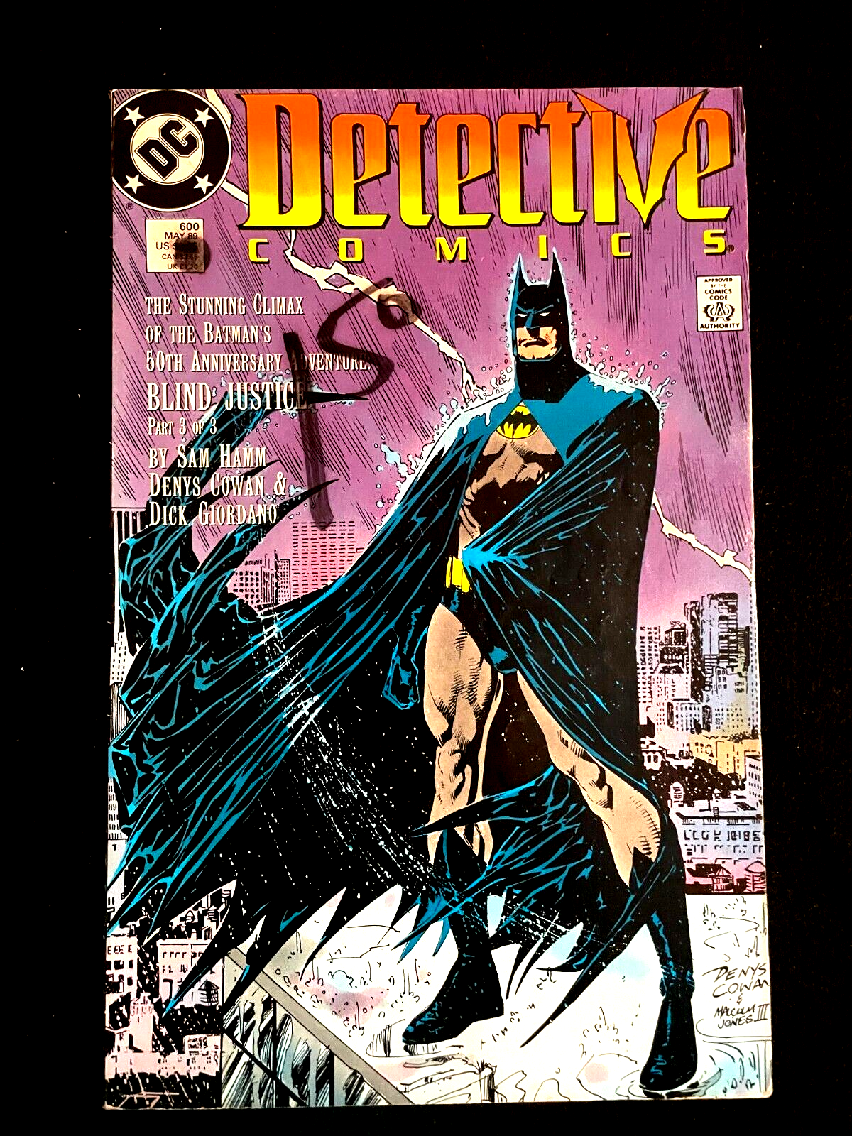 Detective Comics #600 1989