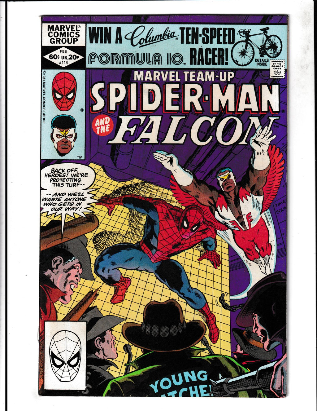 Marvel Team-Up #114 (1982) Spider-Man & The Falcon Marvel Comics