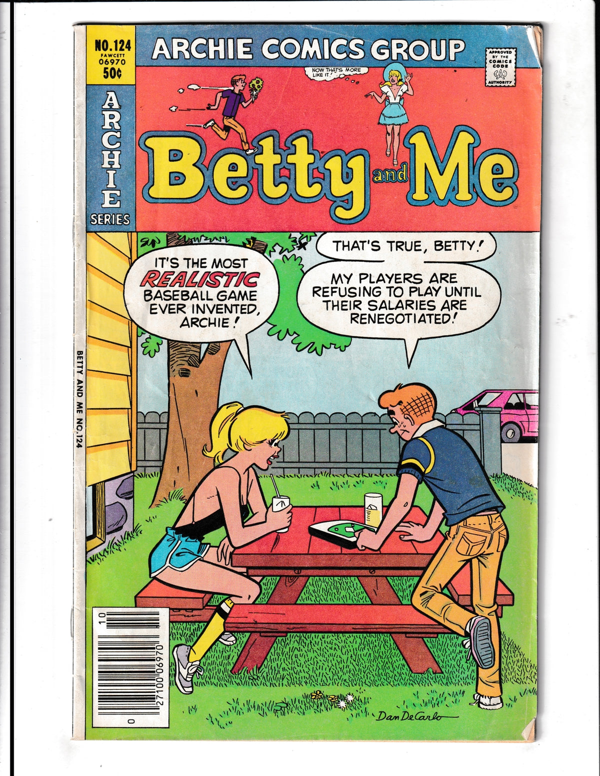 Betty and Me #124 (1981) Archie Comics