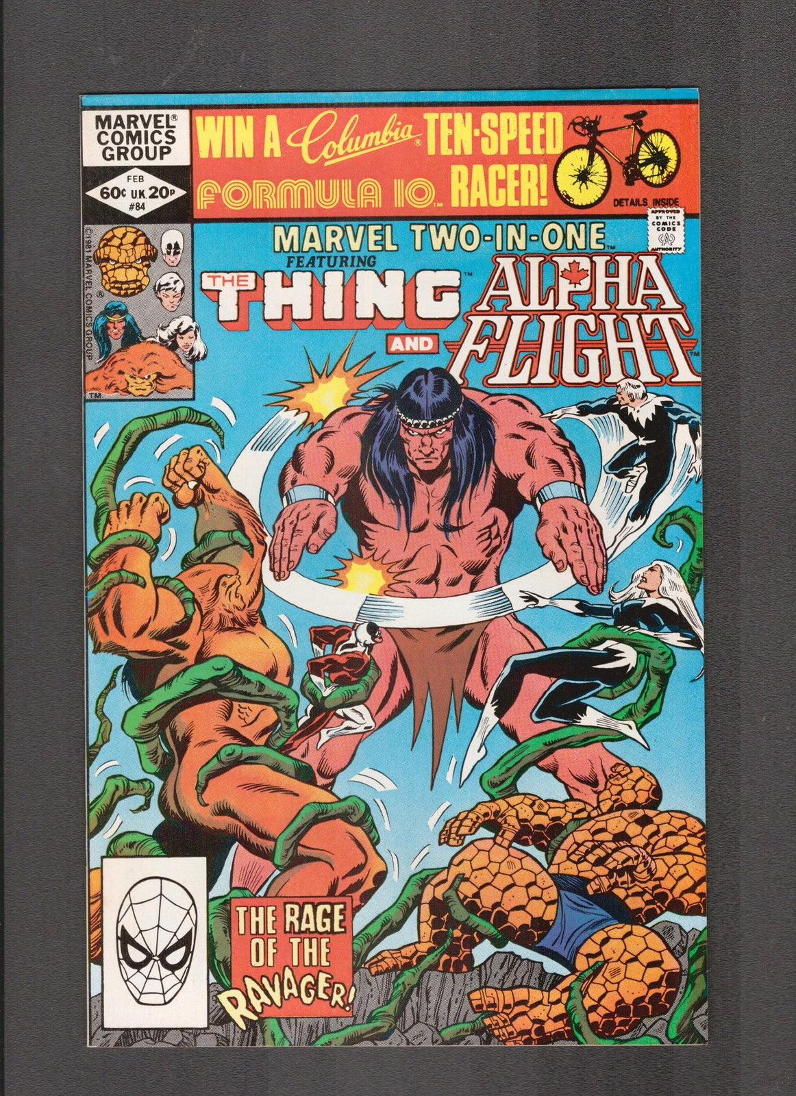 Marvel Two-In-One #84 (1982) The Thing and Alpha Flight Marvel Comics
