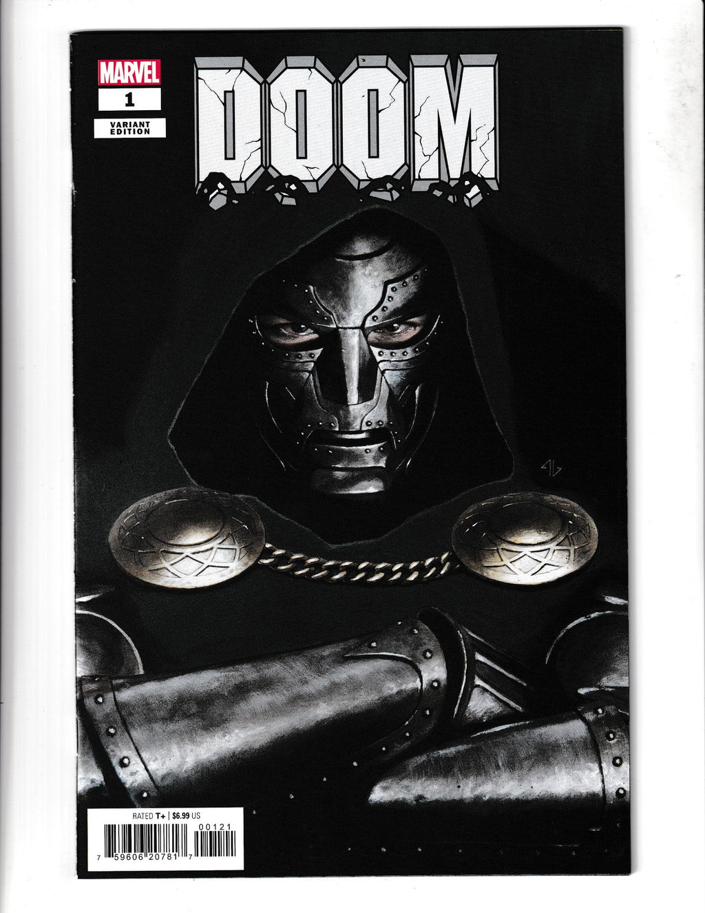 Doom #1b (2024) Adi Granov Cover Marvel Comics