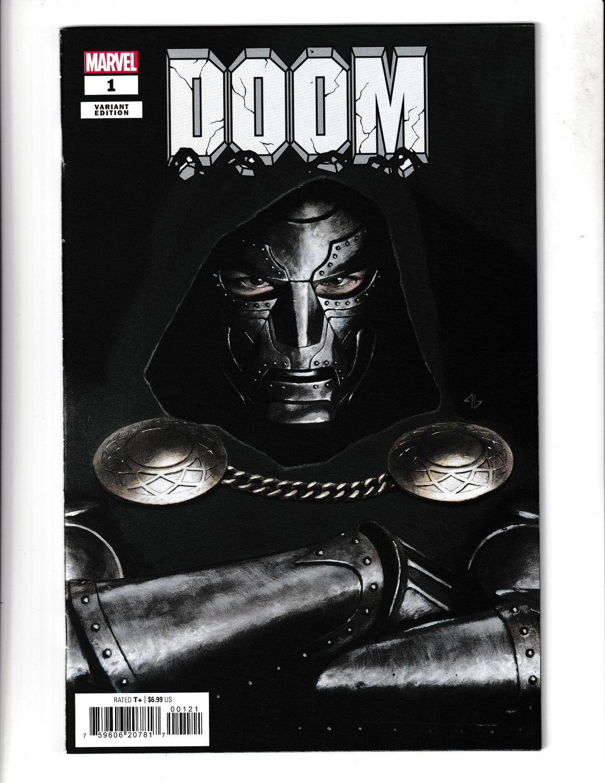 Doom #1b (2024) Adi Granov Cover Marvel Comics