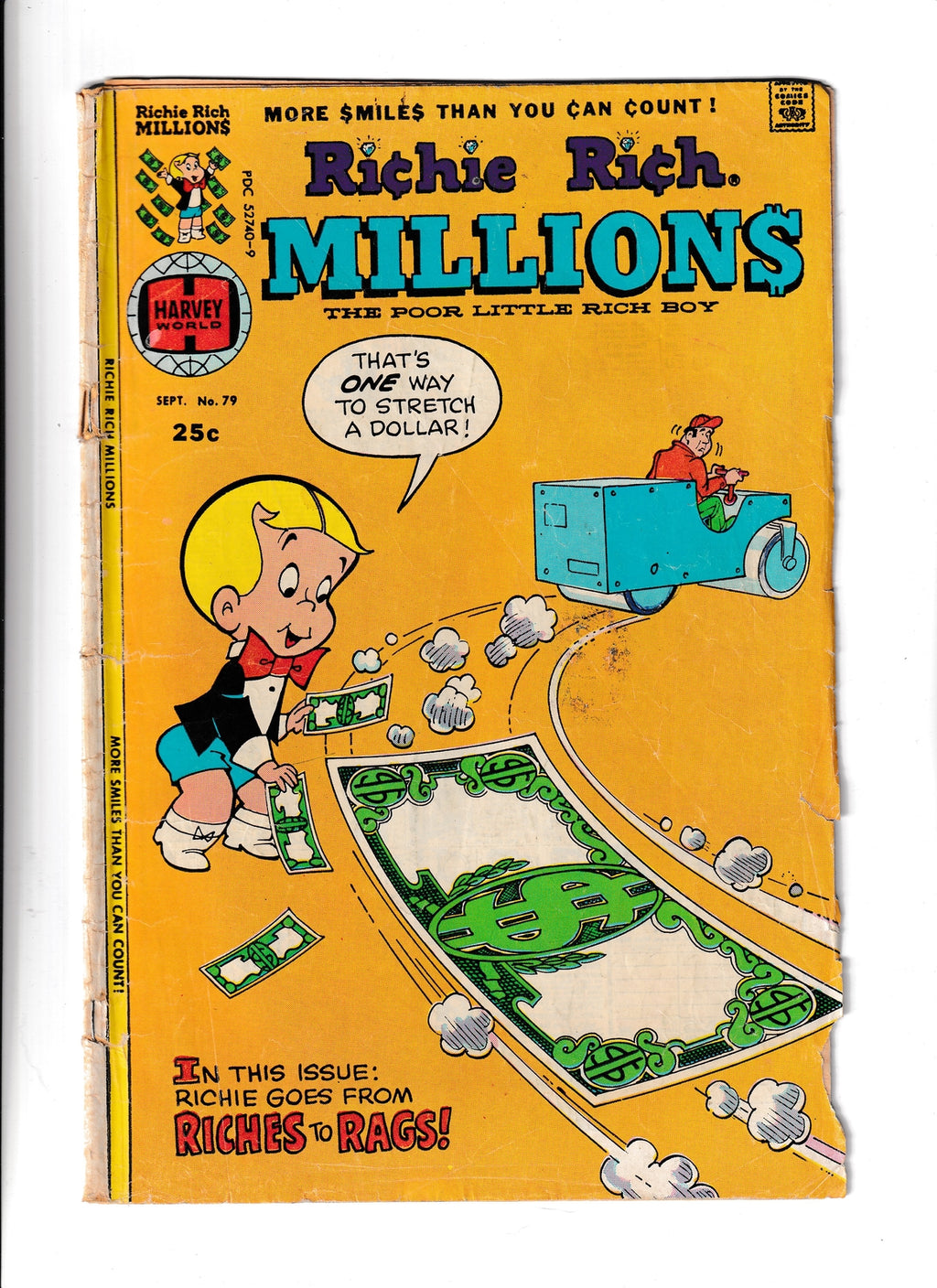 Richie Rich: Millions #79 (1976) Harvey Comics
