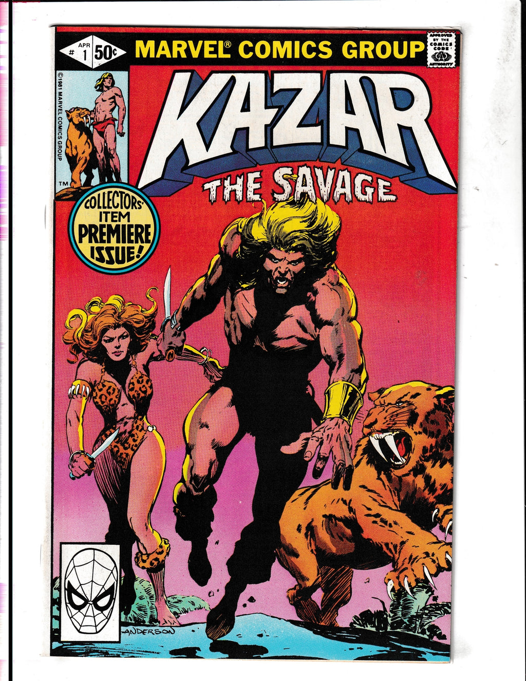 Ka-Zar the Savage #1 (1981) Marvel Comics SKU:1814