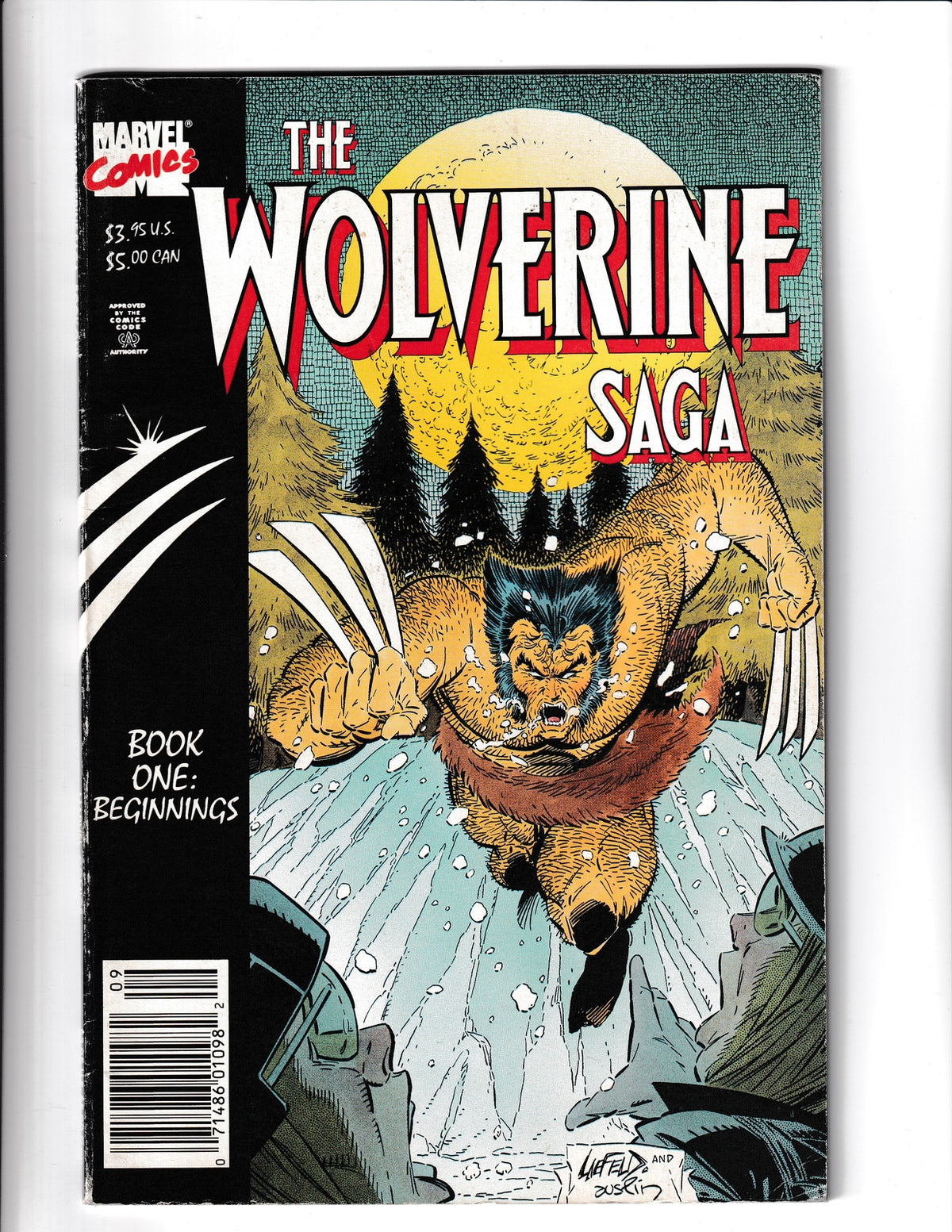 Wolverine Saga #1 (1989) Marvel Comics SKU:112