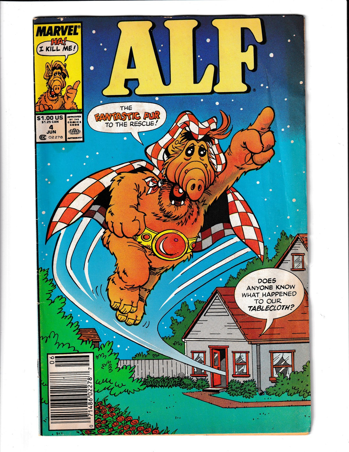 ALF #4 (1988) Marvel Comics