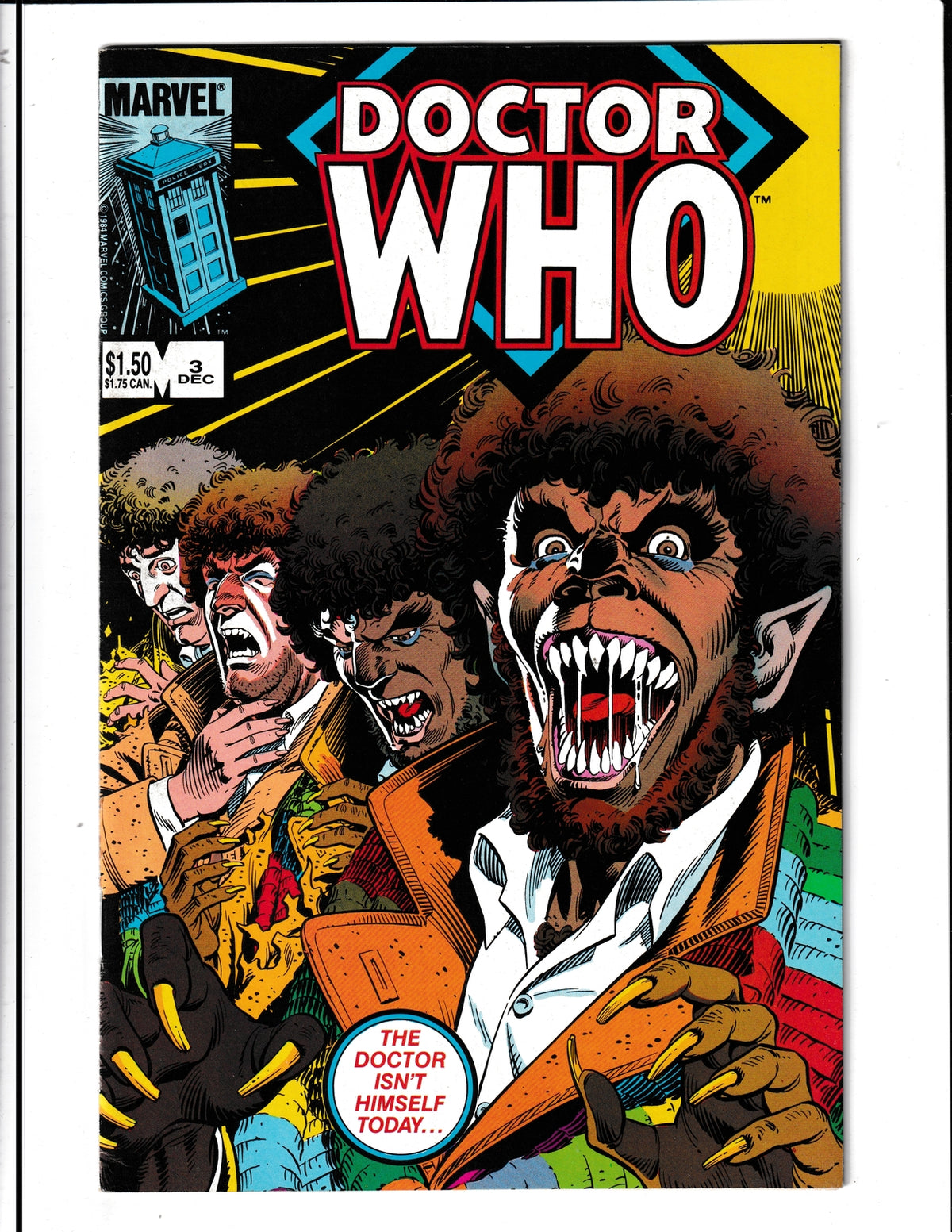 Doctor Who #3 (1984) Marvel Comics